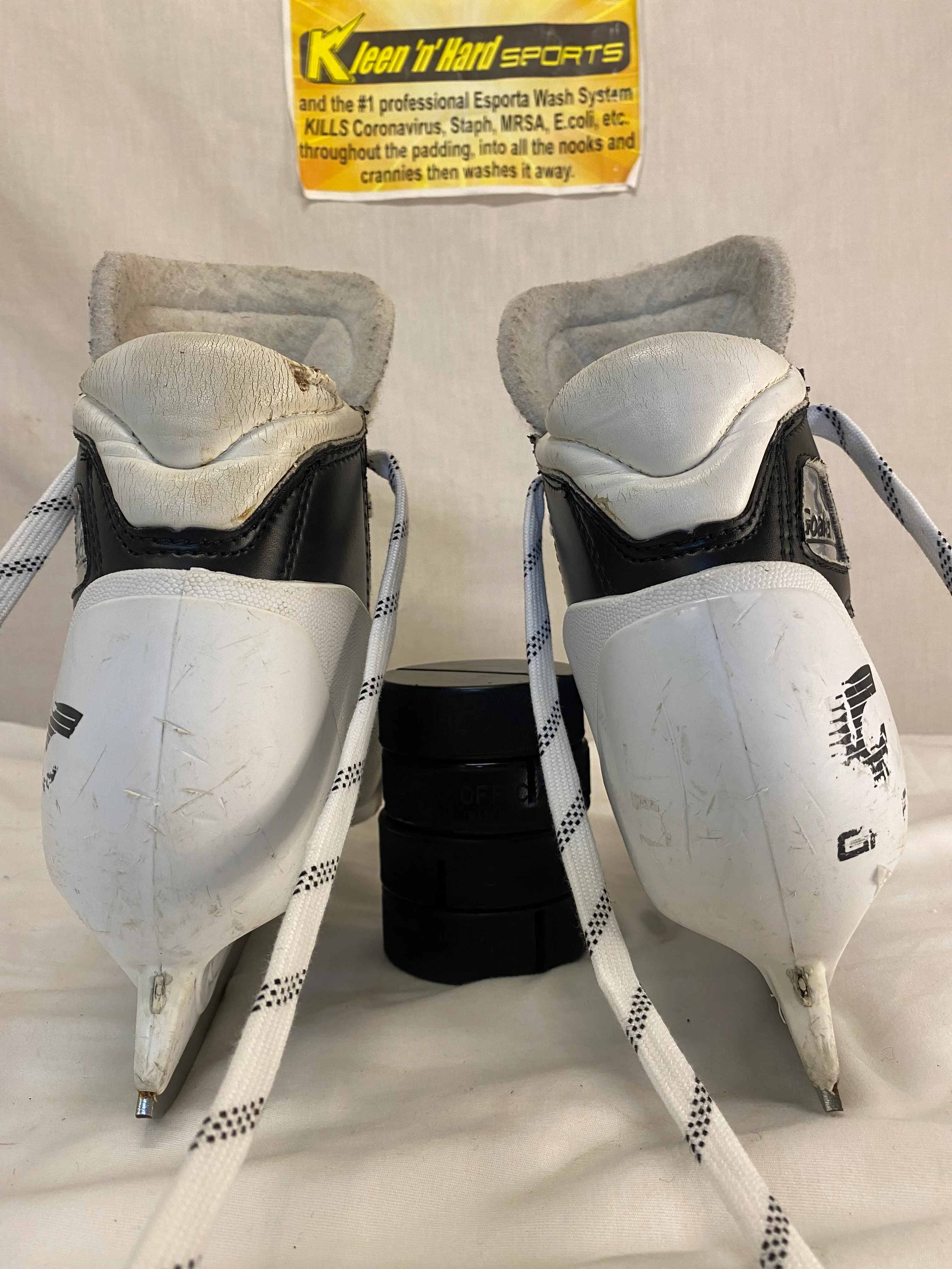 Used Graf Goaler Pro Size 5 R Ice Hockey Goalie Skates - Image 5