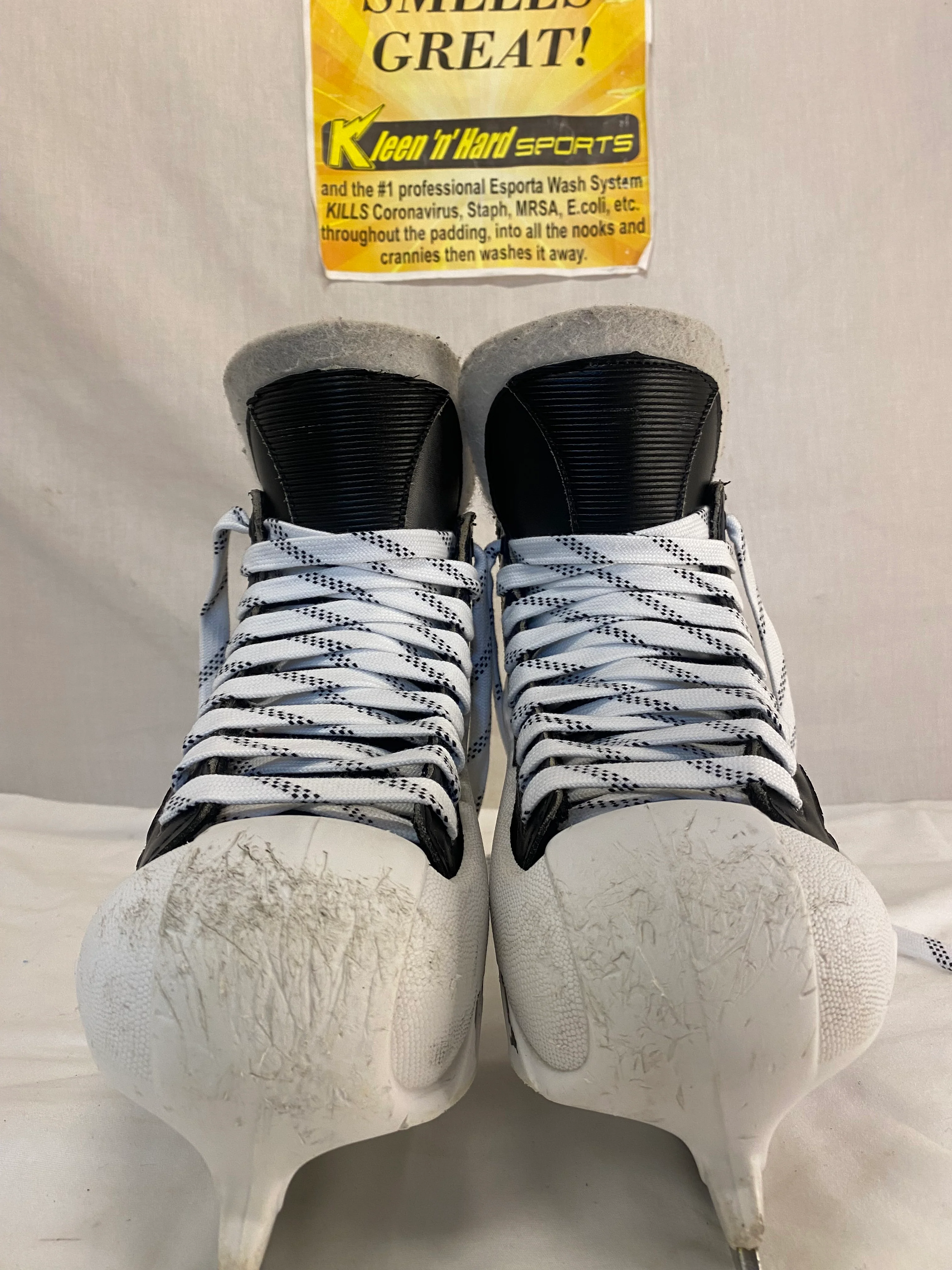 Used Graf Goaler Pro Size 5 R Ice Hockey Goalie Skates - Image 7