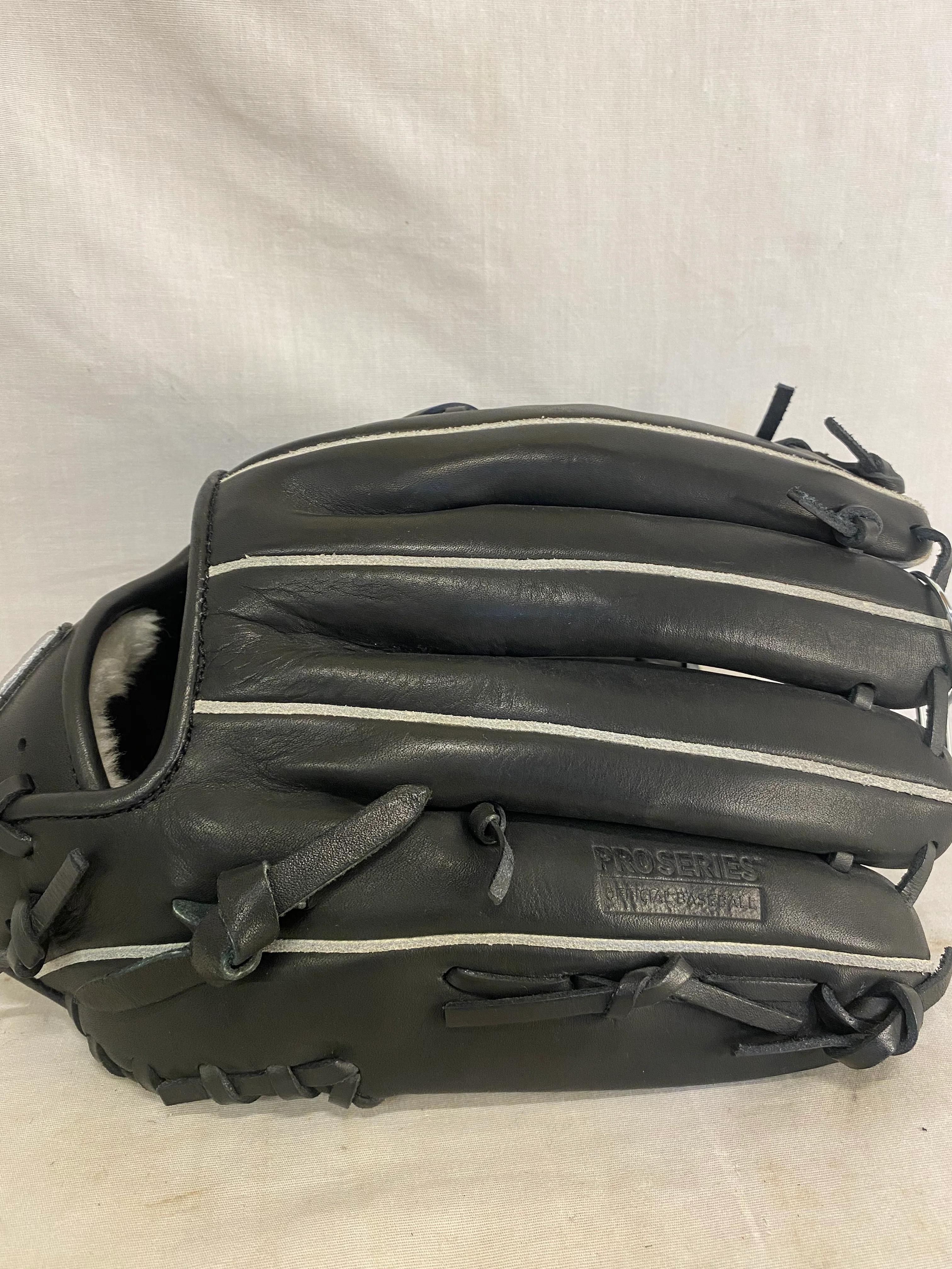 New adidas Pro Series Black-Gray Size-Glove 12.5" Baseball Throws Left Glove - Image 3