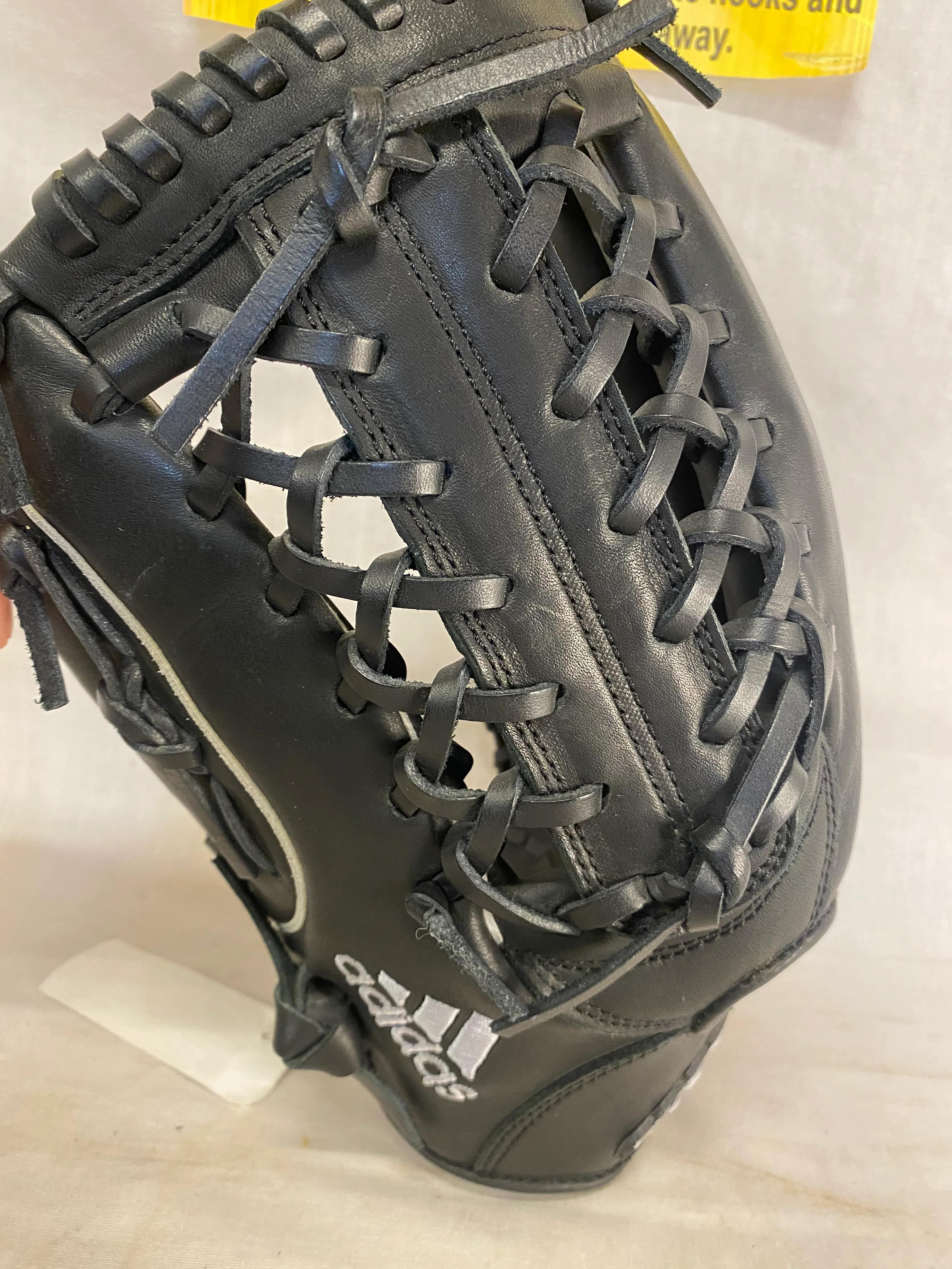 New adidas Pro Series Black-Gray Size-Glove 12.5" Baseball Throws Left Glove - Image 4