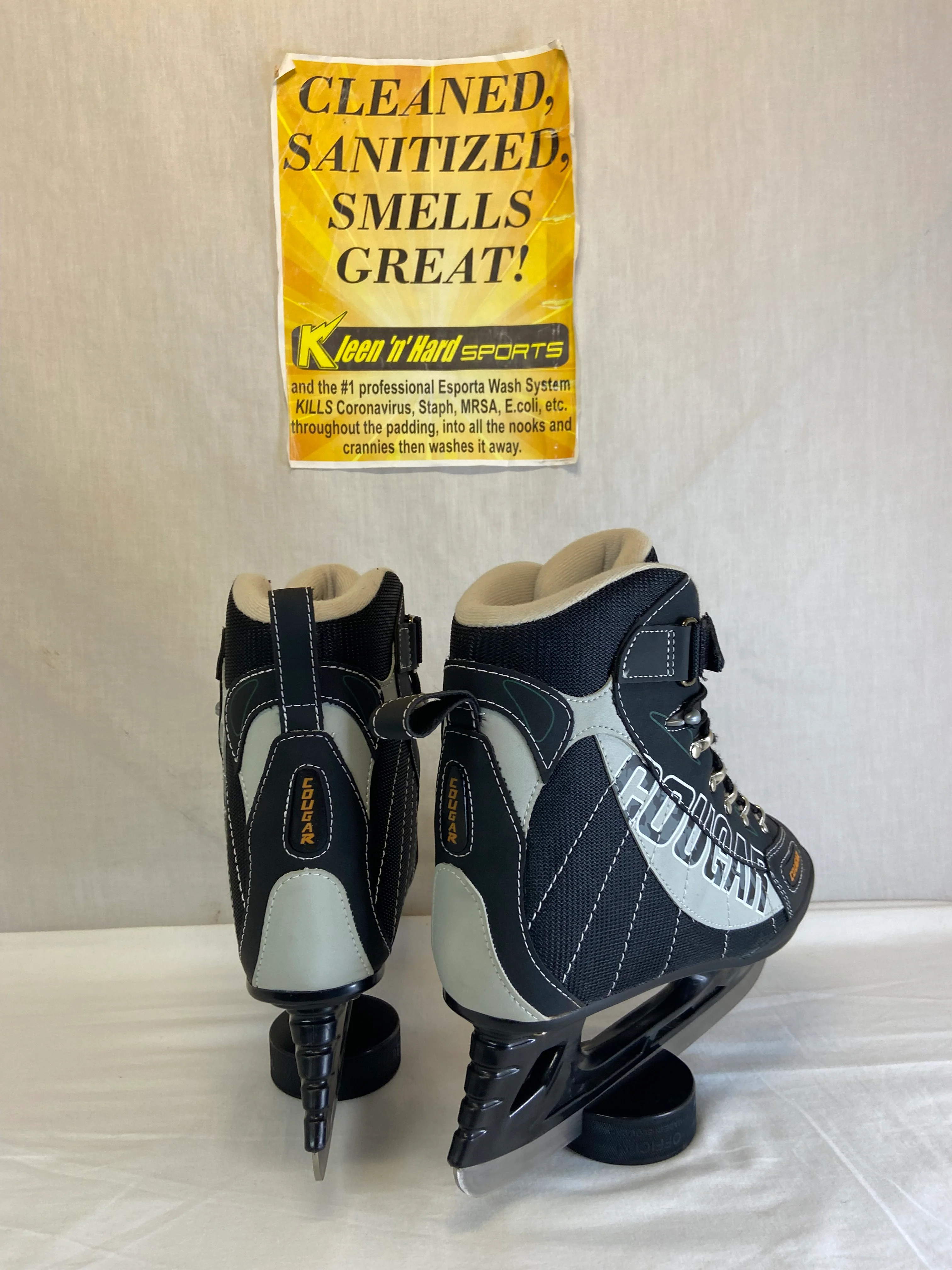 New American Cougar 558 Size 8 Pond Hockey Skates - Image 6