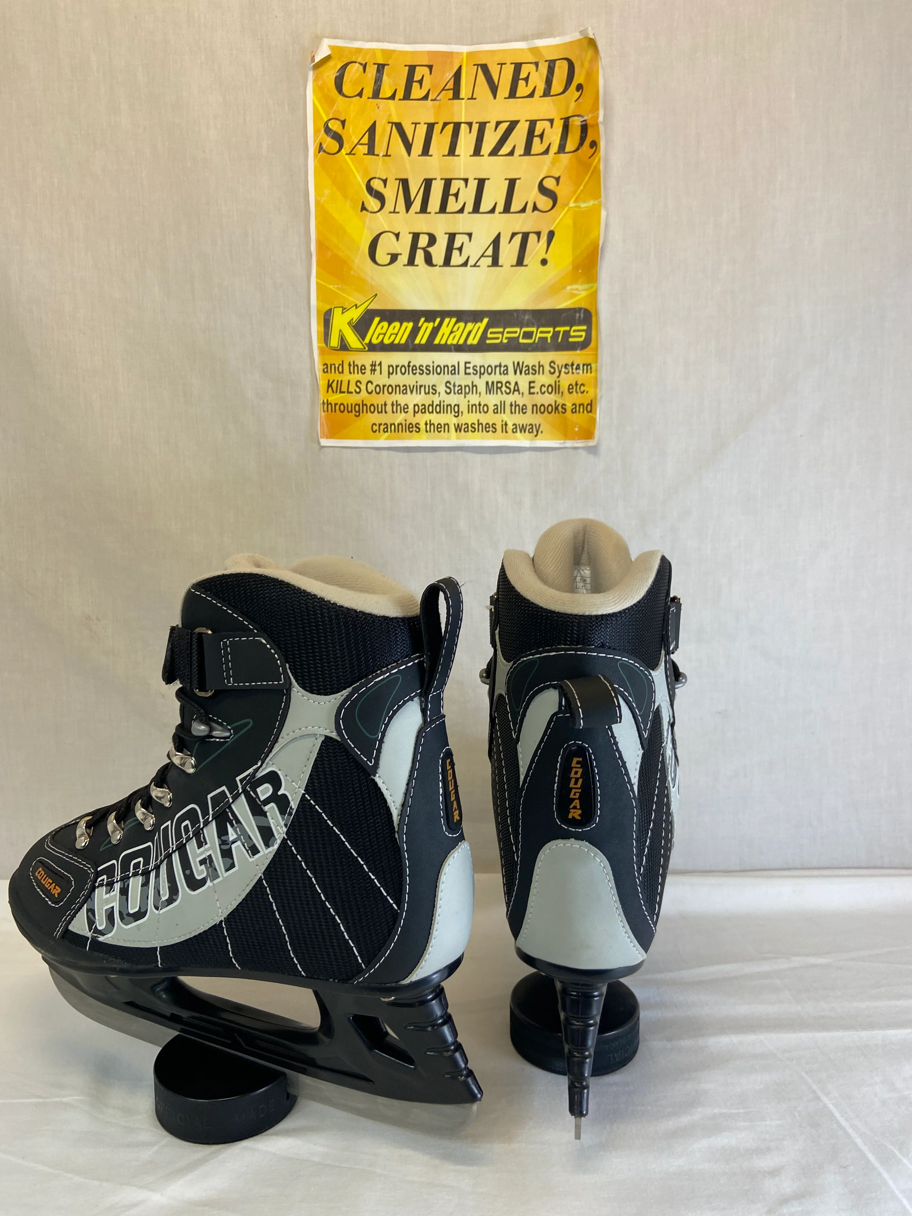 New American Cougar 558 Size 8 Pond Hockey Skates - Image 7