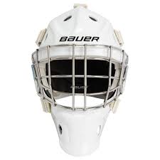 New Bauer 940 Size Sr S White Hockey Goalie Goalie Mask