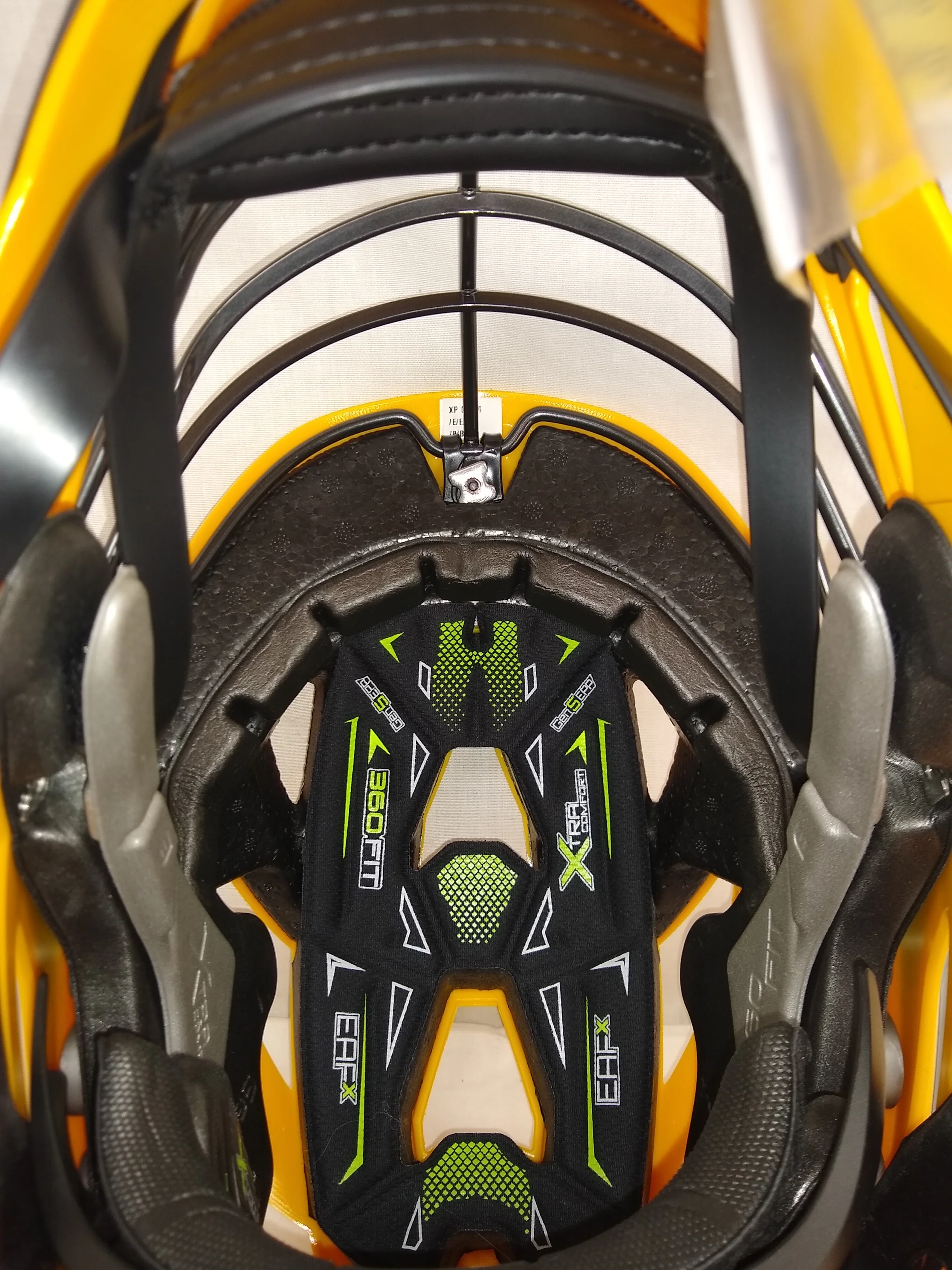New Cascade XRS Pro (Std. Chin Strap) Size OSFM Baypath Gold/black Mens Helmet - Image 5
