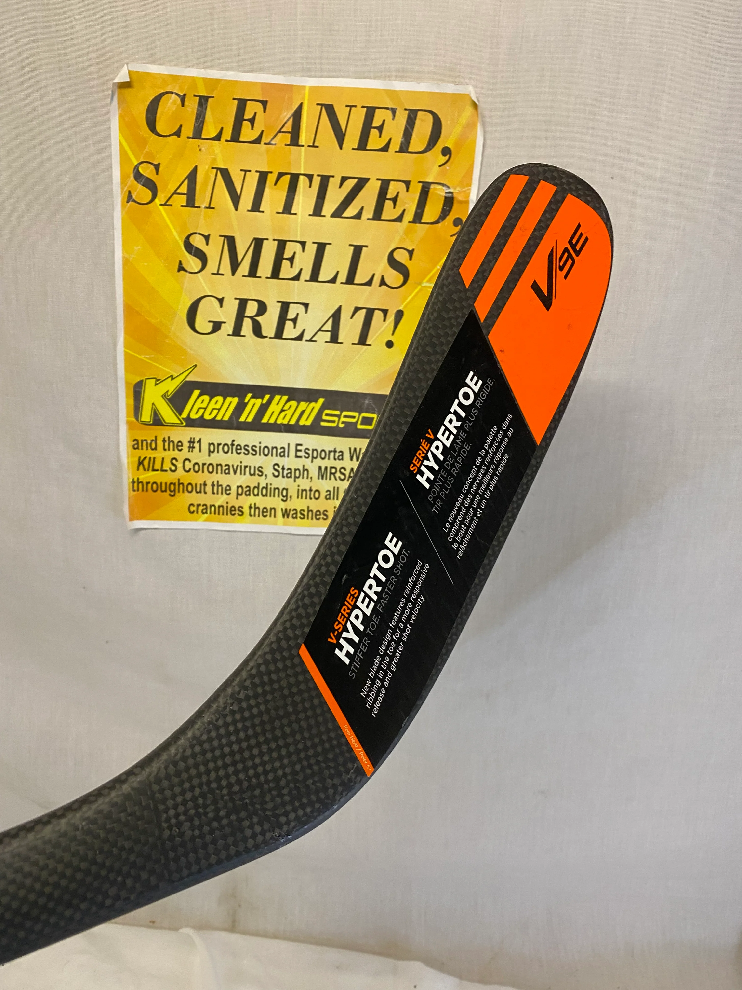 New Easton V9E Grip Int. Stick Flex 60 Left E36 Ice Hockey Stick - 1 Piece - Image 5