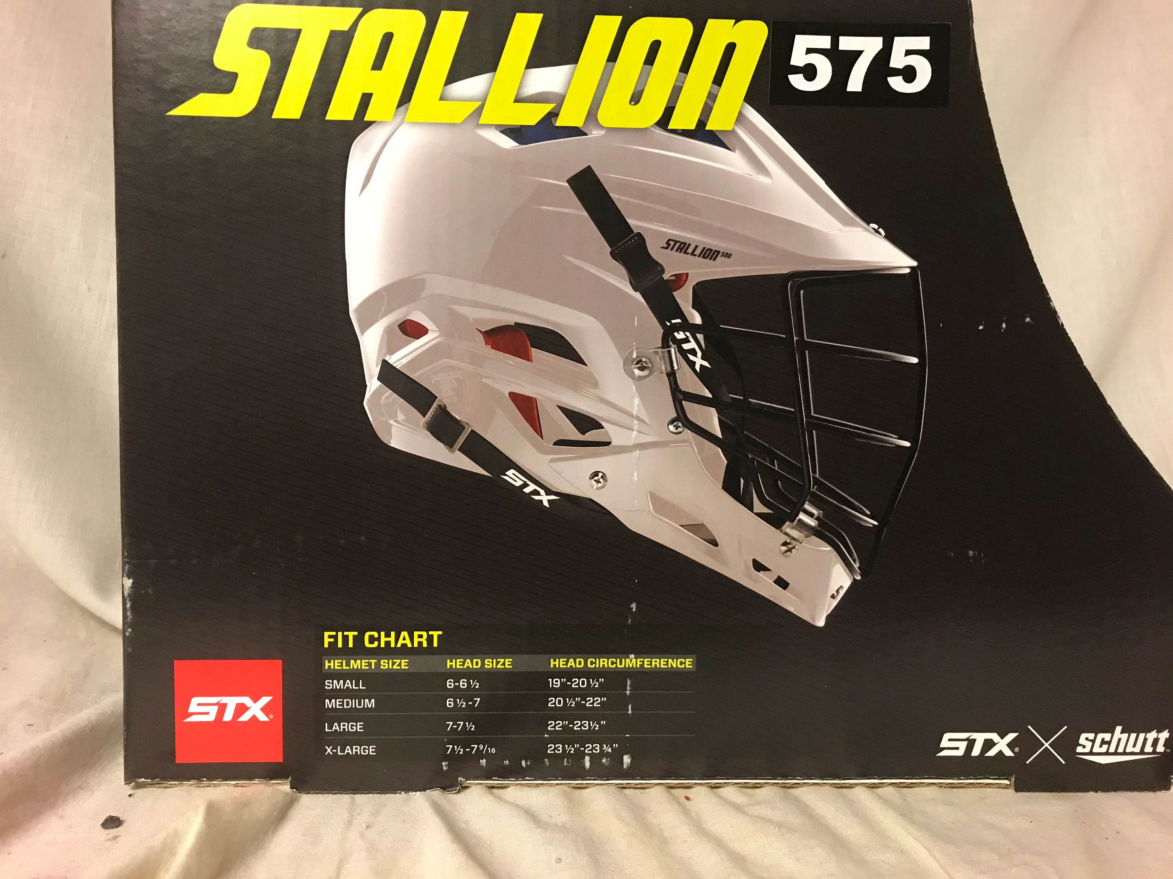 New STX Stallion 575 Size S Black Mens Lacrosse Helmet - Image 3