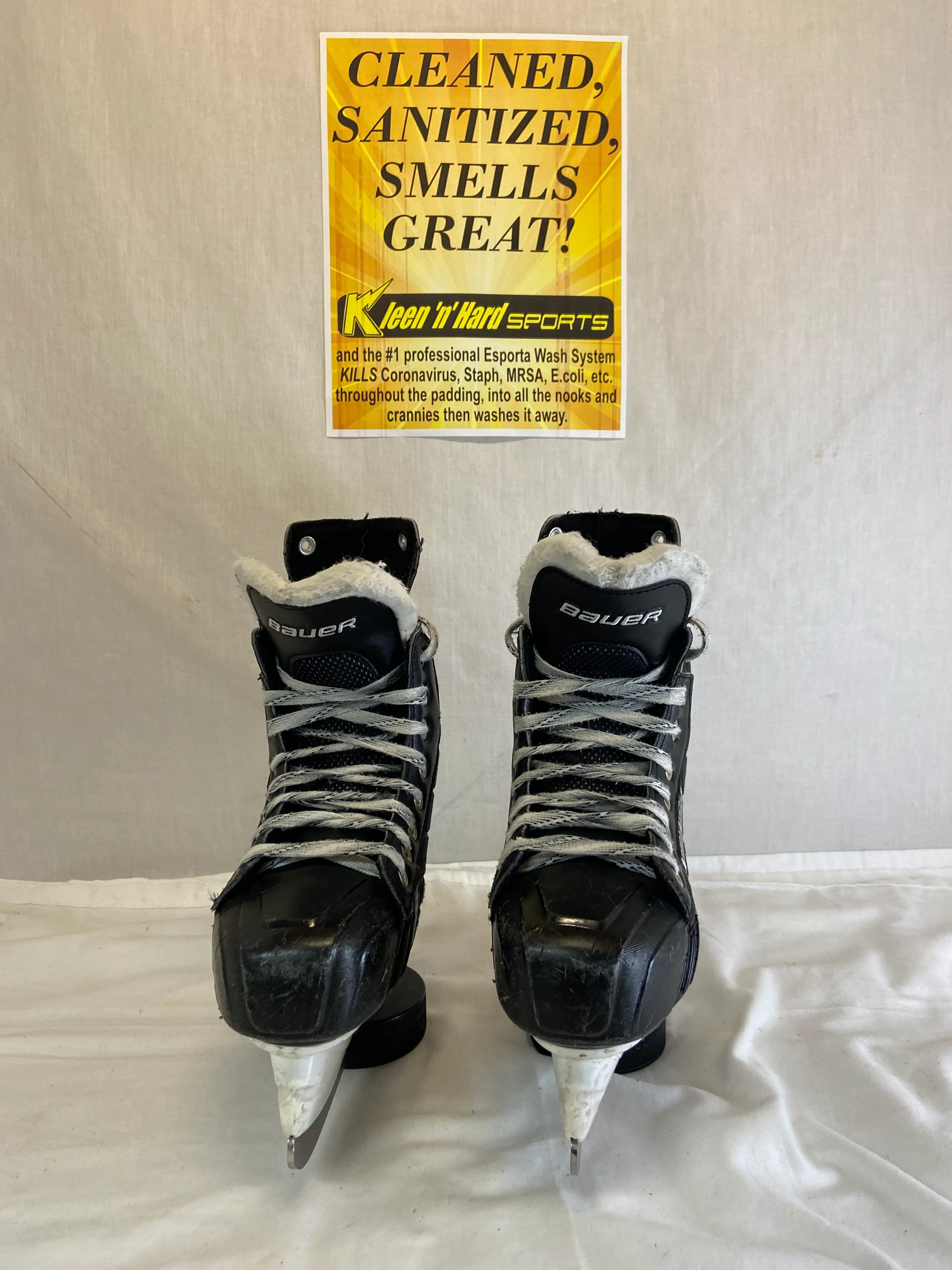 Used Bauer Nexus 400 Size 3 D Ice Hockey Skates - Image 6