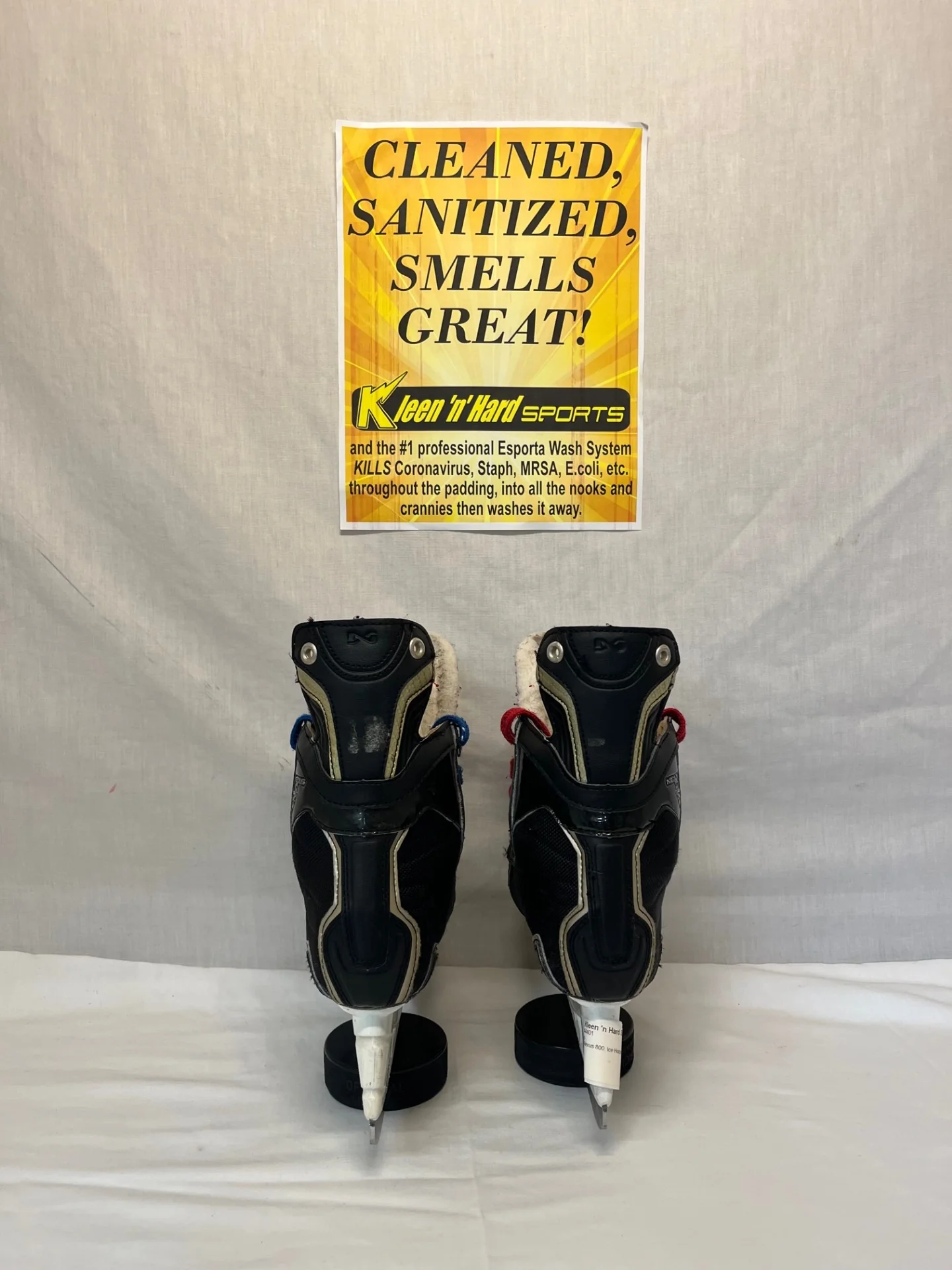 Used Bauer Nexus 800 Size 1 D Ice Hockey Skates - Image 3
