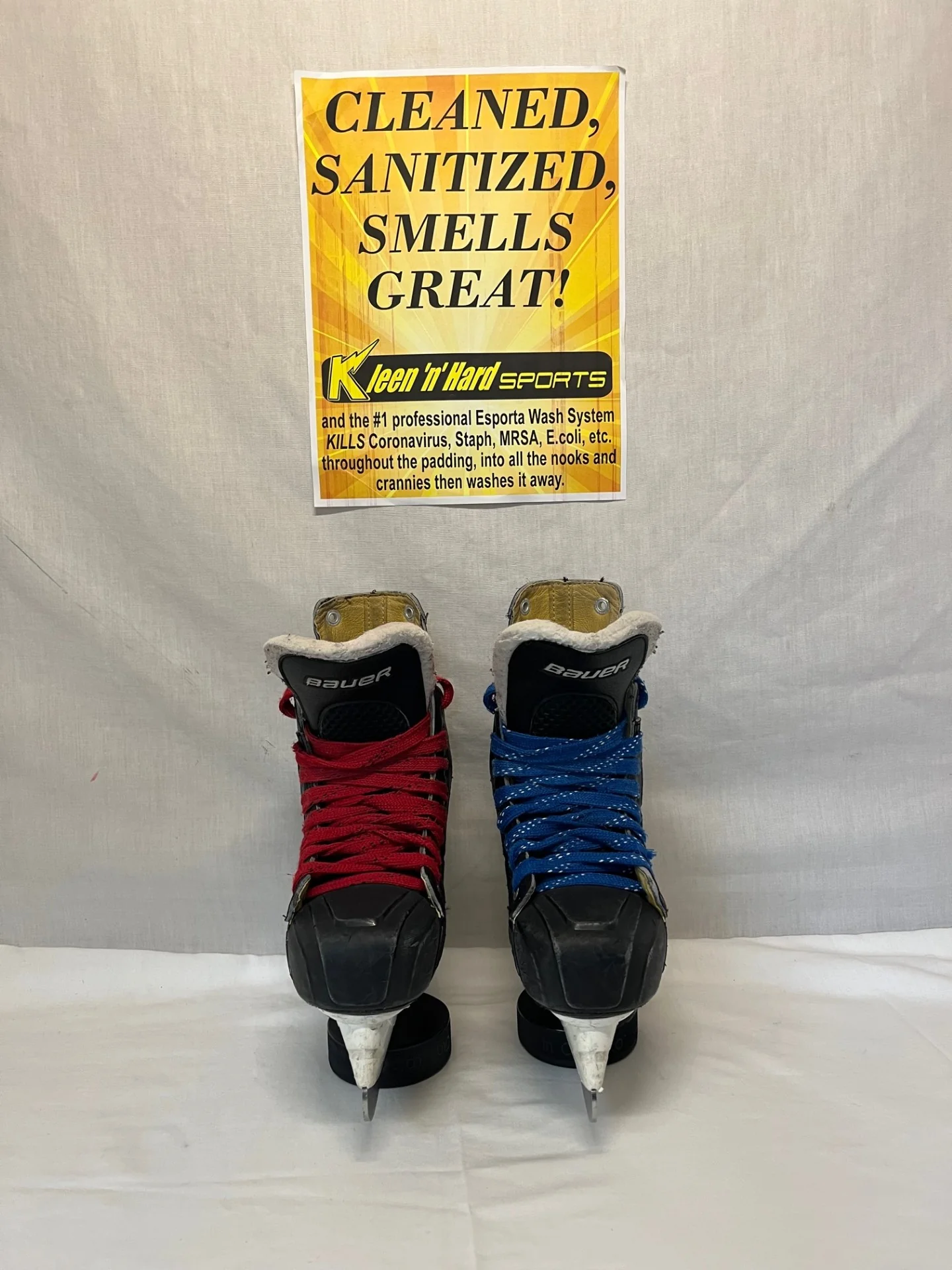 Used Bauer Nexus 800 Size 1 D Ice Hockey Skates - Image 7