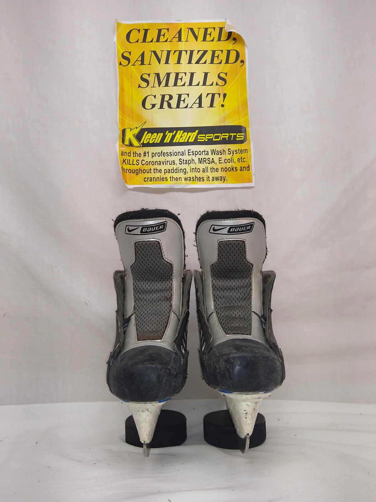 Used Bauer One75 Size 1 Ice Hockey Skates - Image 5