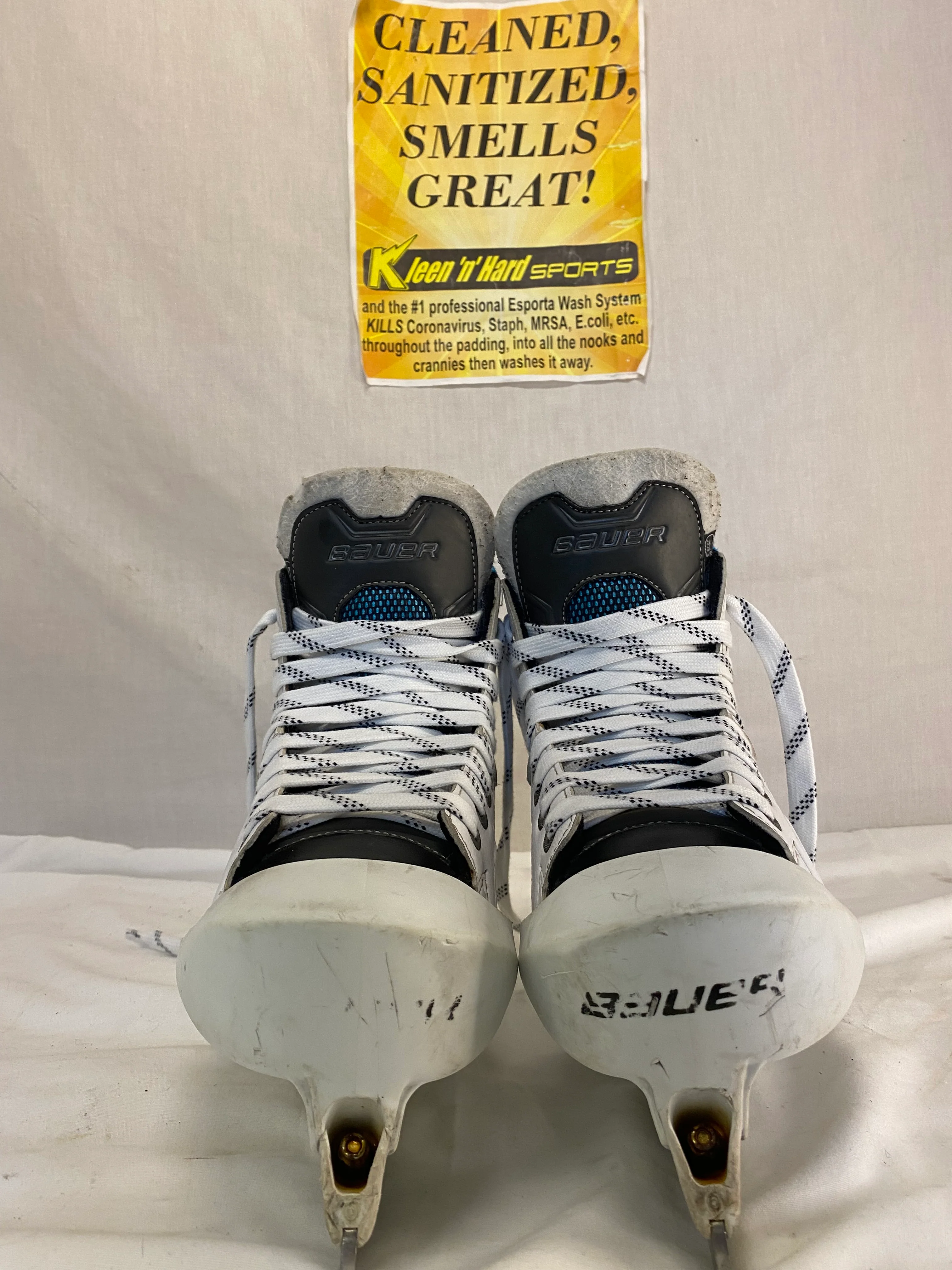Used Bauer Reactor 7000 Size 5 EE Ice Hockey Goalie Skates - Image 7