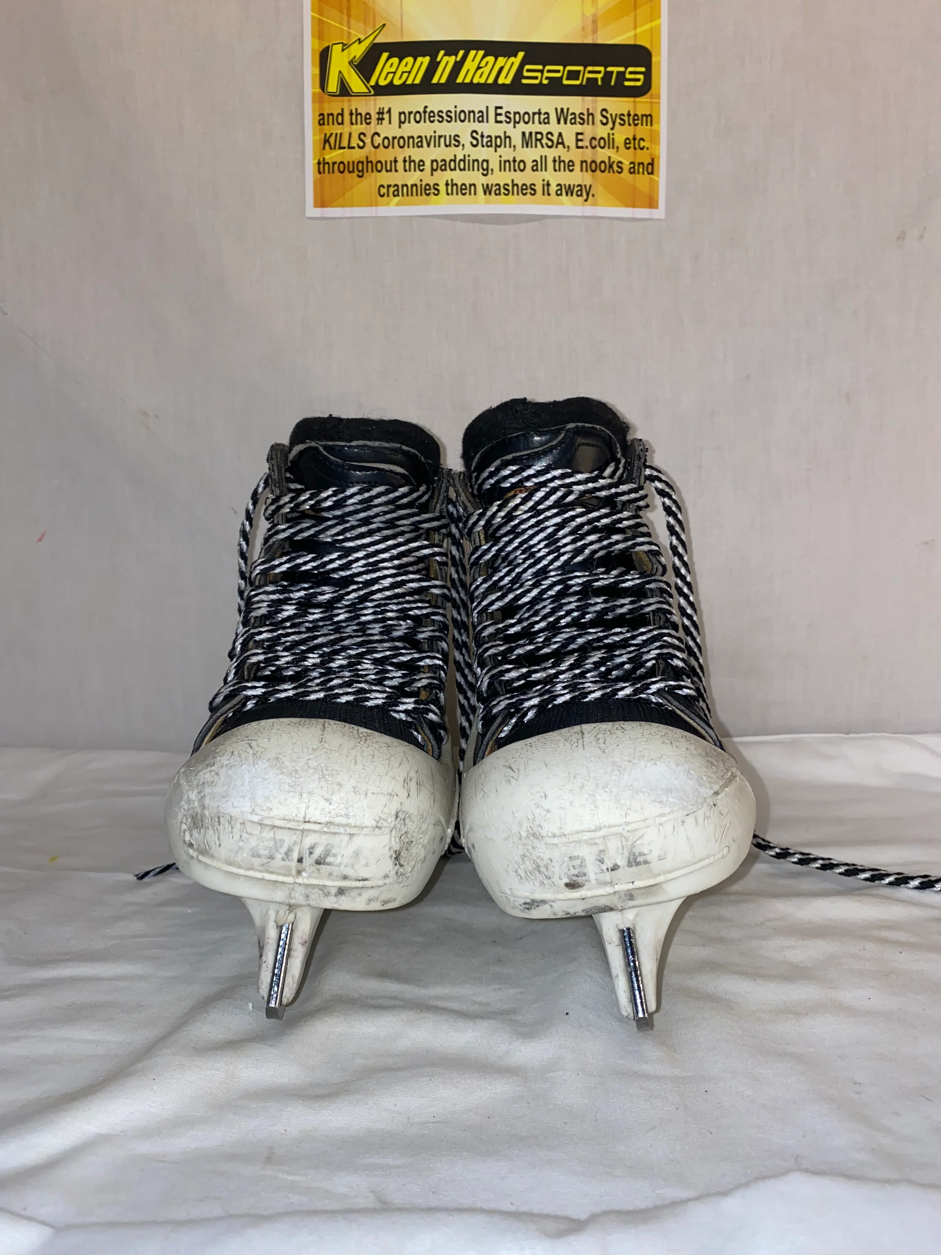 Used Bauer Supreme 3000 Size 4.5 D Ice Hockey Goalie Skates - Image 7