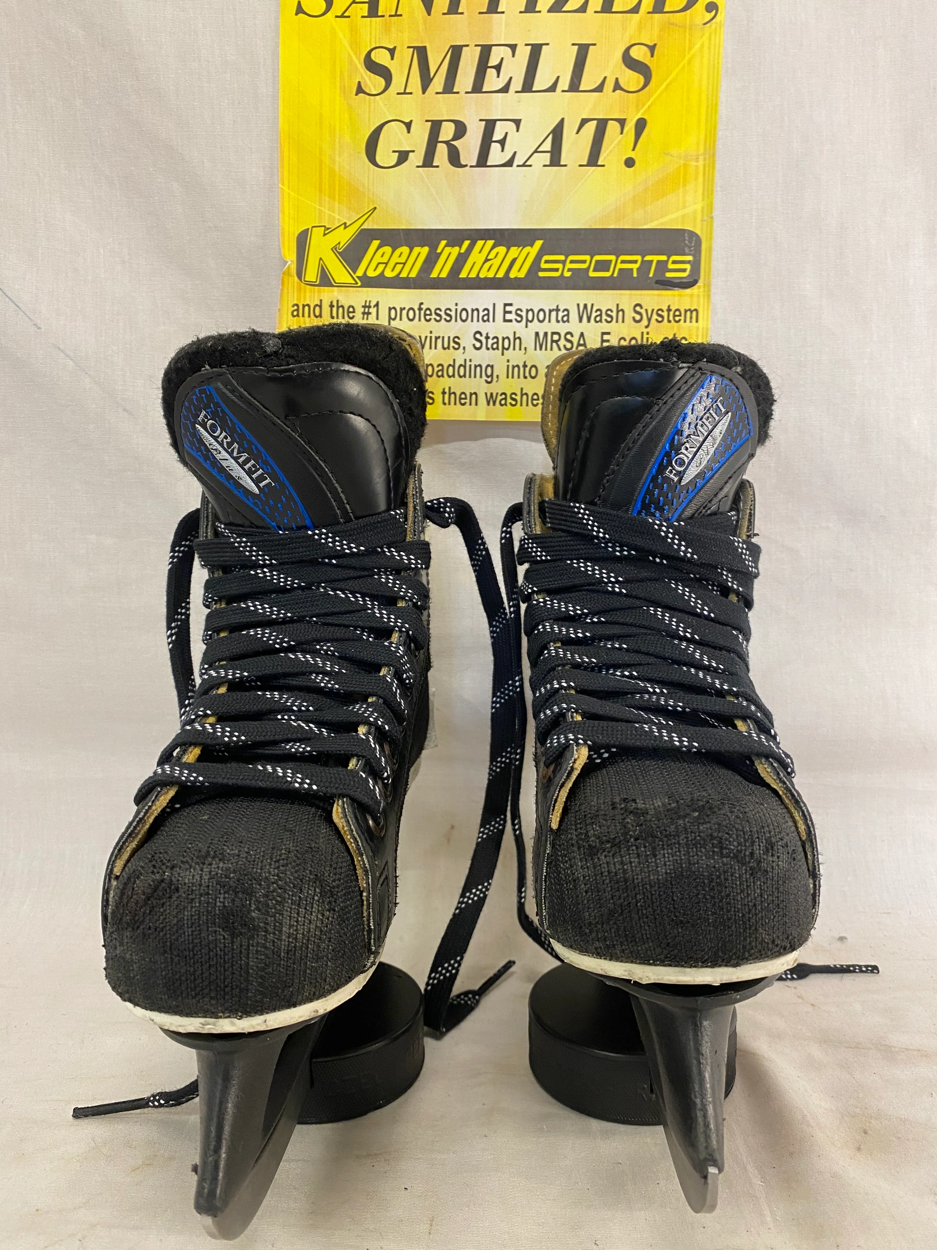 Used Bauer Supreme 90 Size 3 D Ice Hockey Skates - Image 8