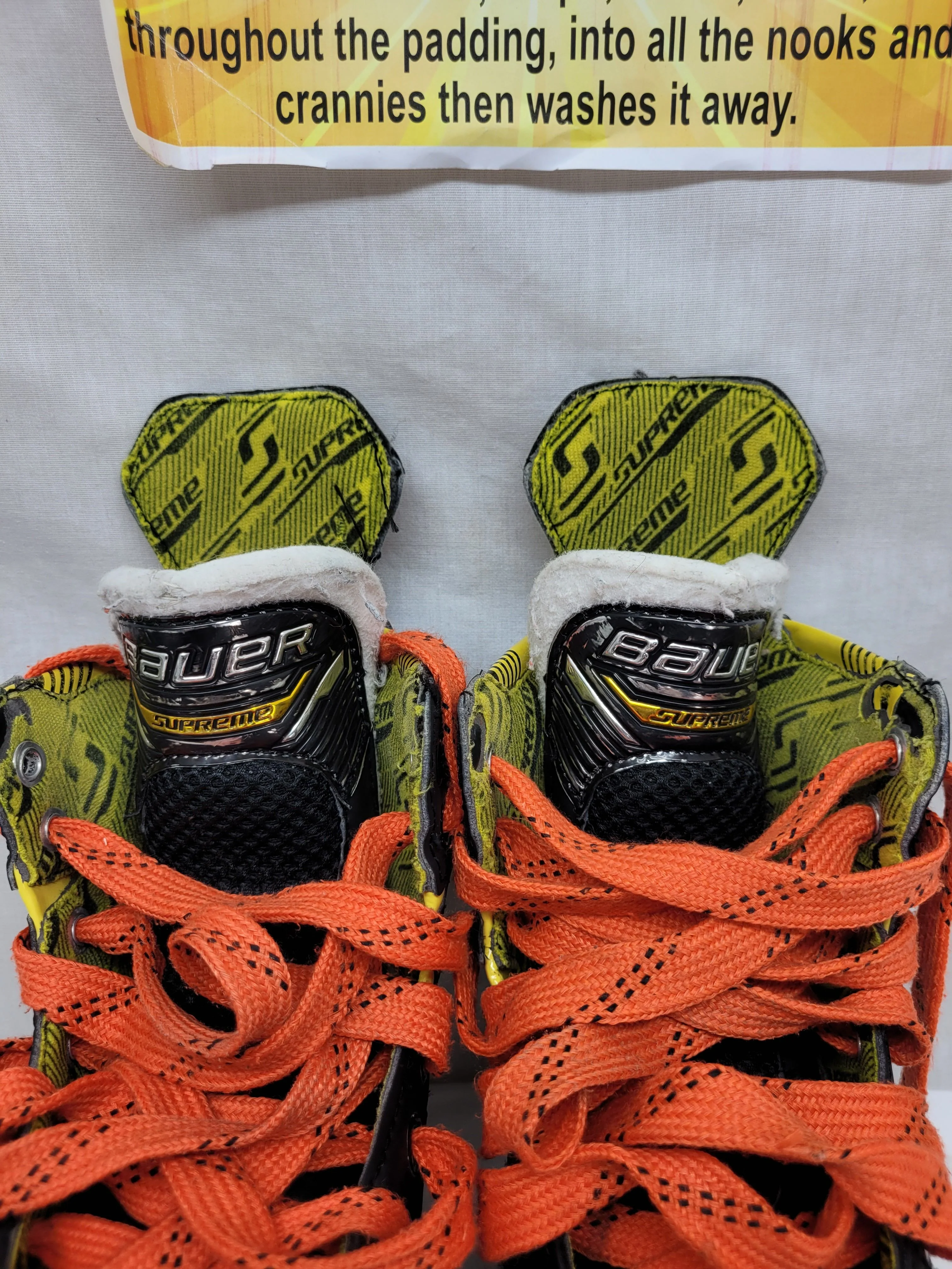 Used Bauer Supreme M4 Size 3.5 EE Ice Hockey Skates - Image 6