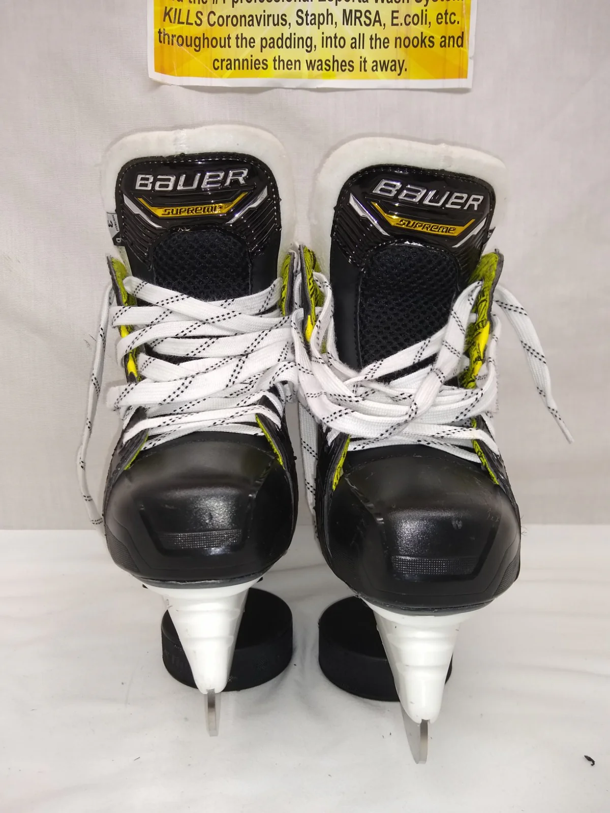 Used Bauer Supreme M4 Size 3 D Ice Hockey Skates - Image 7