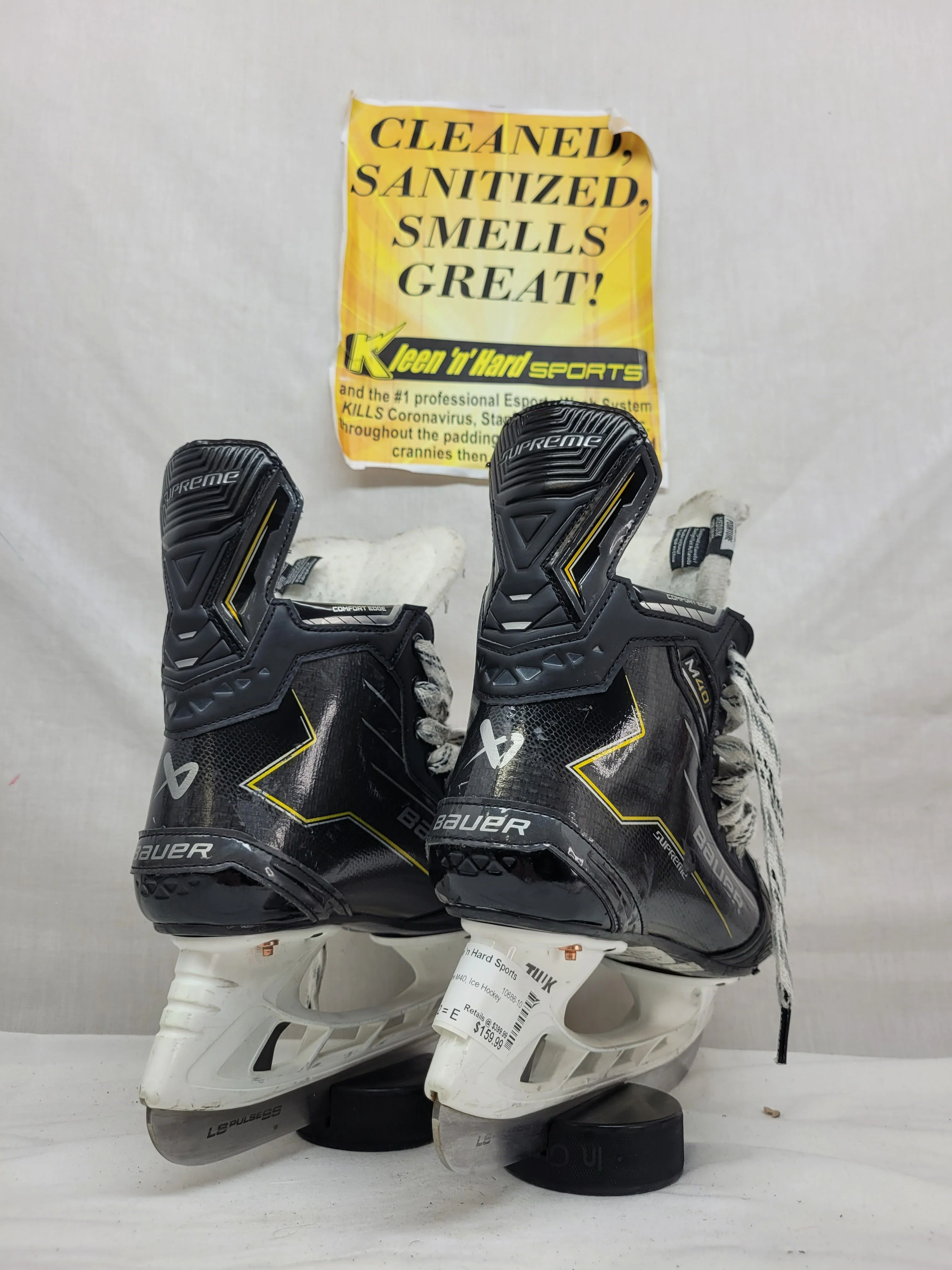 Used Bauer Supreme M40 Size 4.5 FIT 2 = E Ice Hockey Skates - Image 3