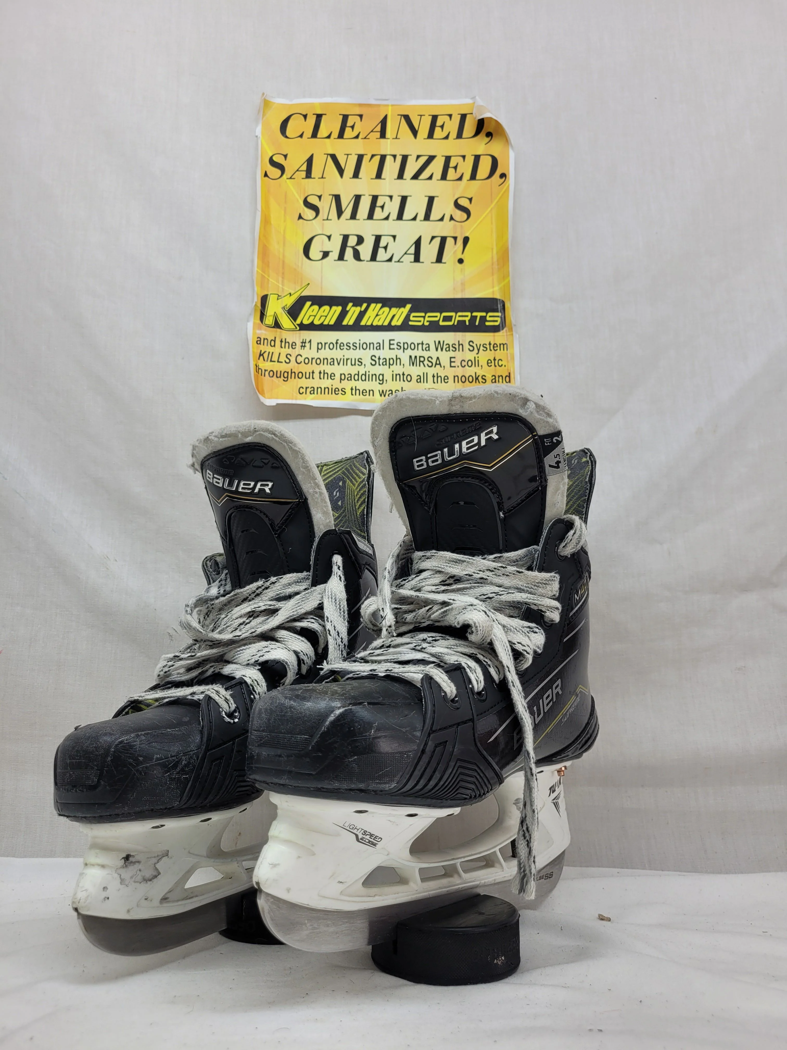 Used Bauer Supreme M40 Size 4.5 FIT 2 = E Ice Hockey Skates - Image 5