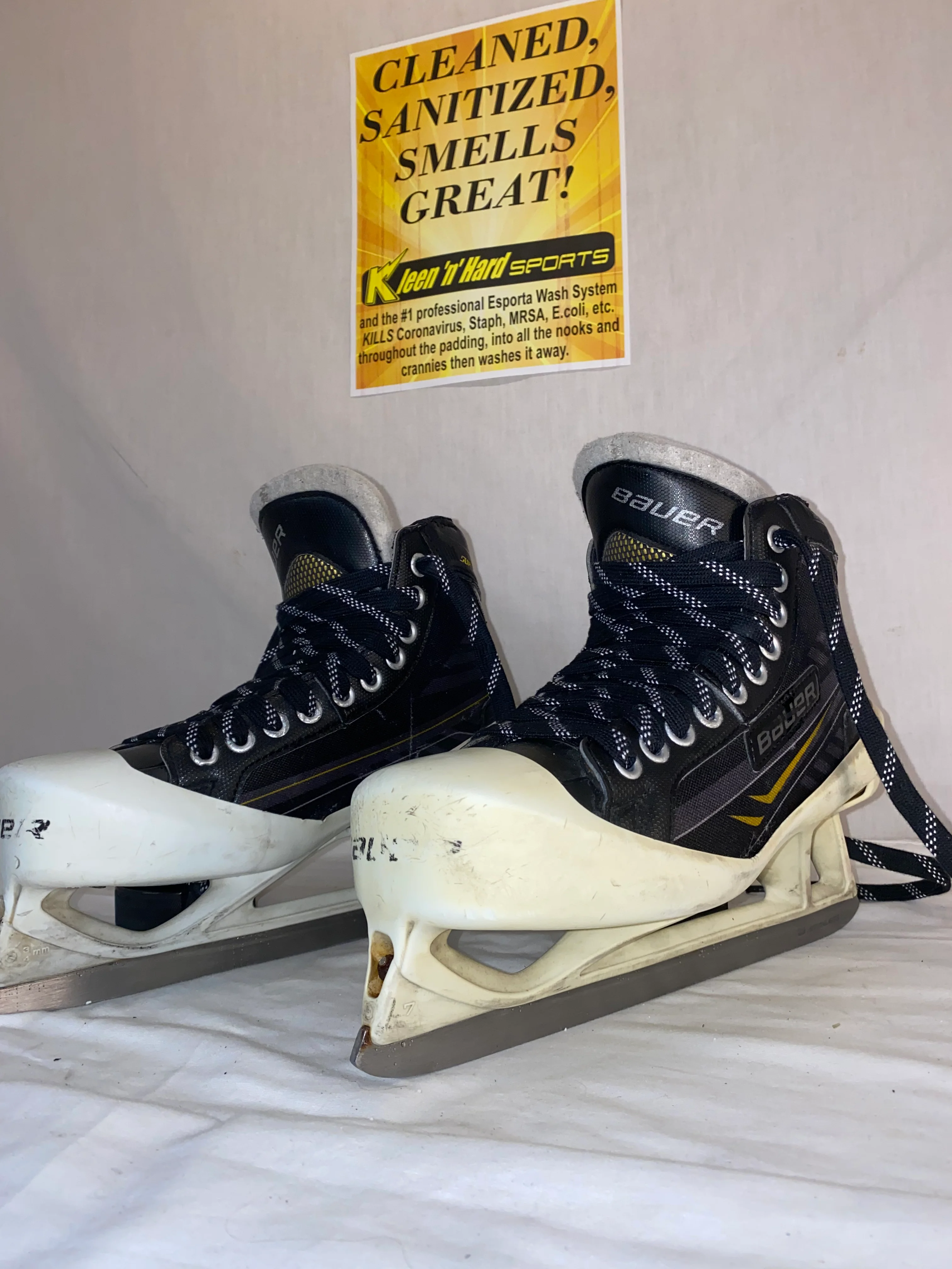 Used Bauer Supreme One.7 Size 7 D Ice Hockey Goalie Skates - Image 3