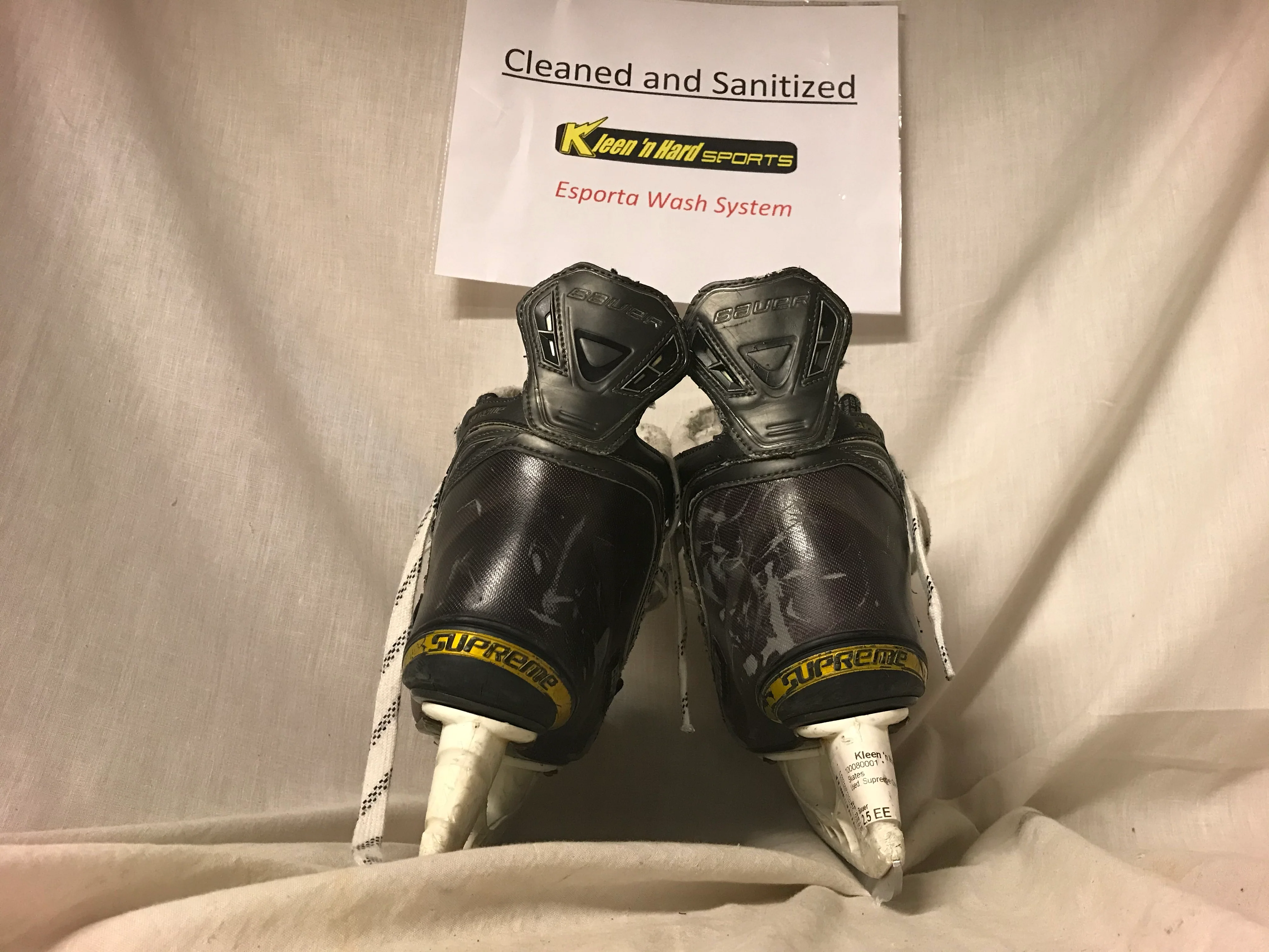Used Bauer Supreme One80 Size 2.5 EE Ice Hockey Skates - Image 4