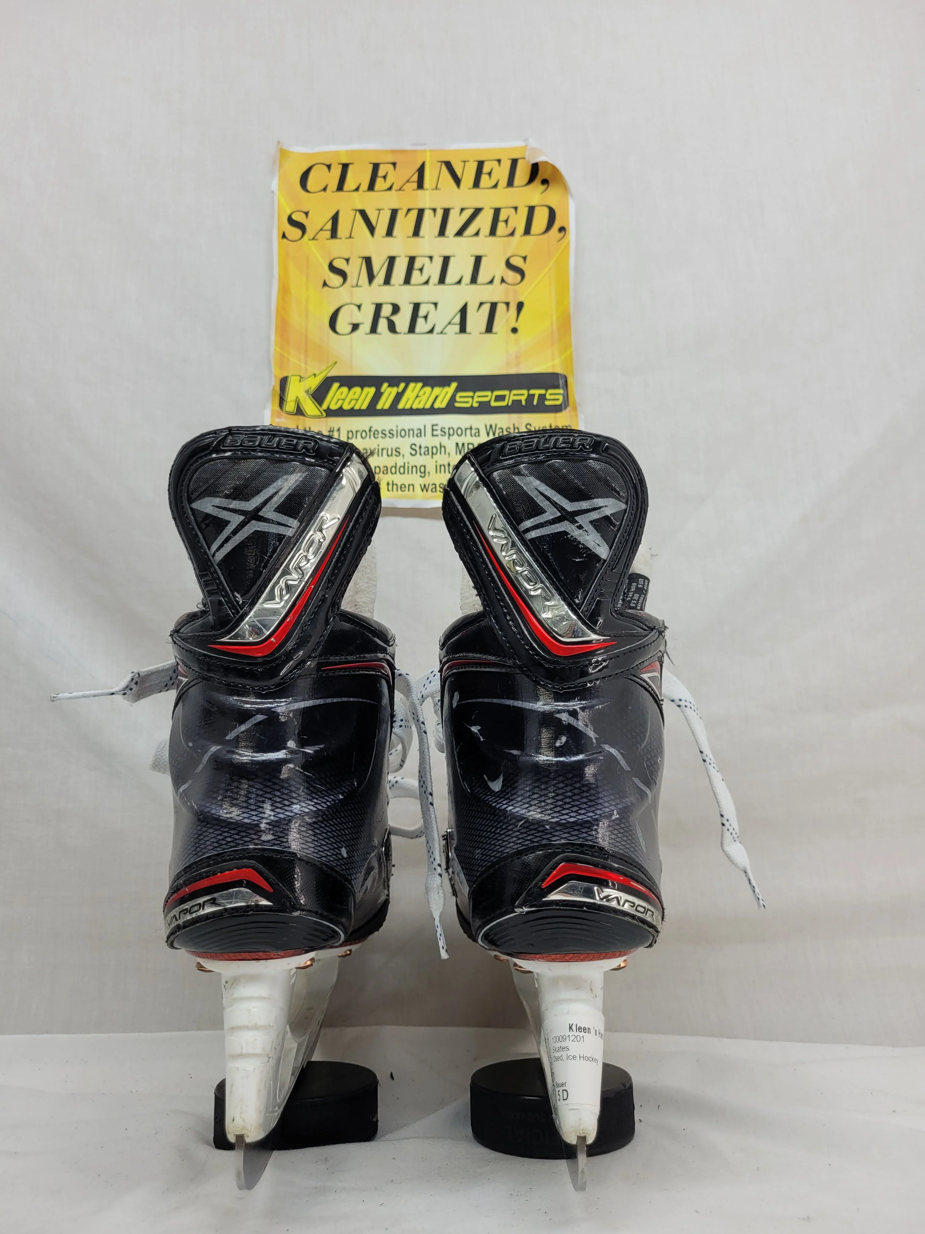 Used Bauer Vapor 1X Size 5 D Ice Hockey Skates - Image 3