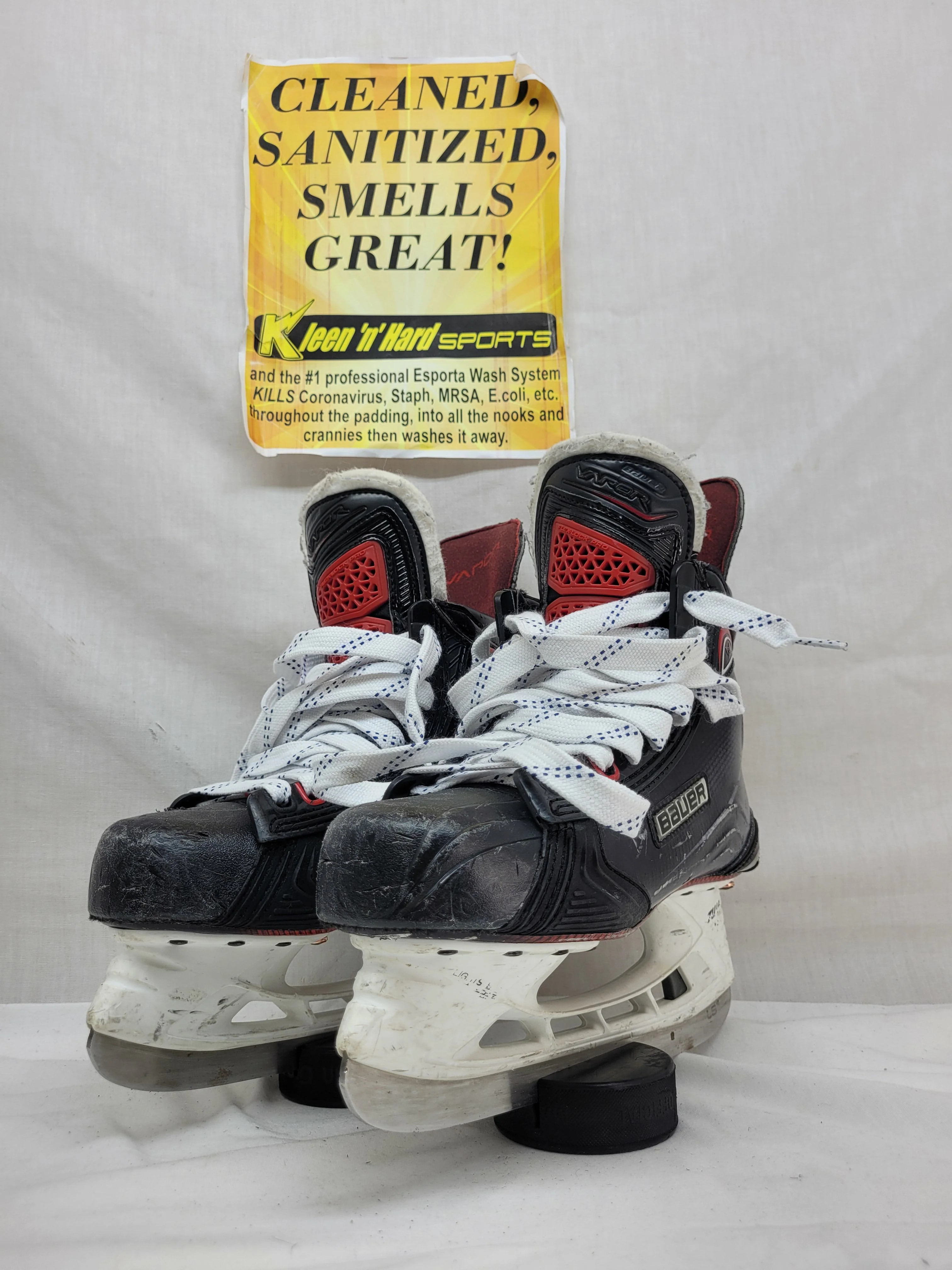 Used Bauer Vapor 1X Size 5 D Ice Hockey Skates - Image 4