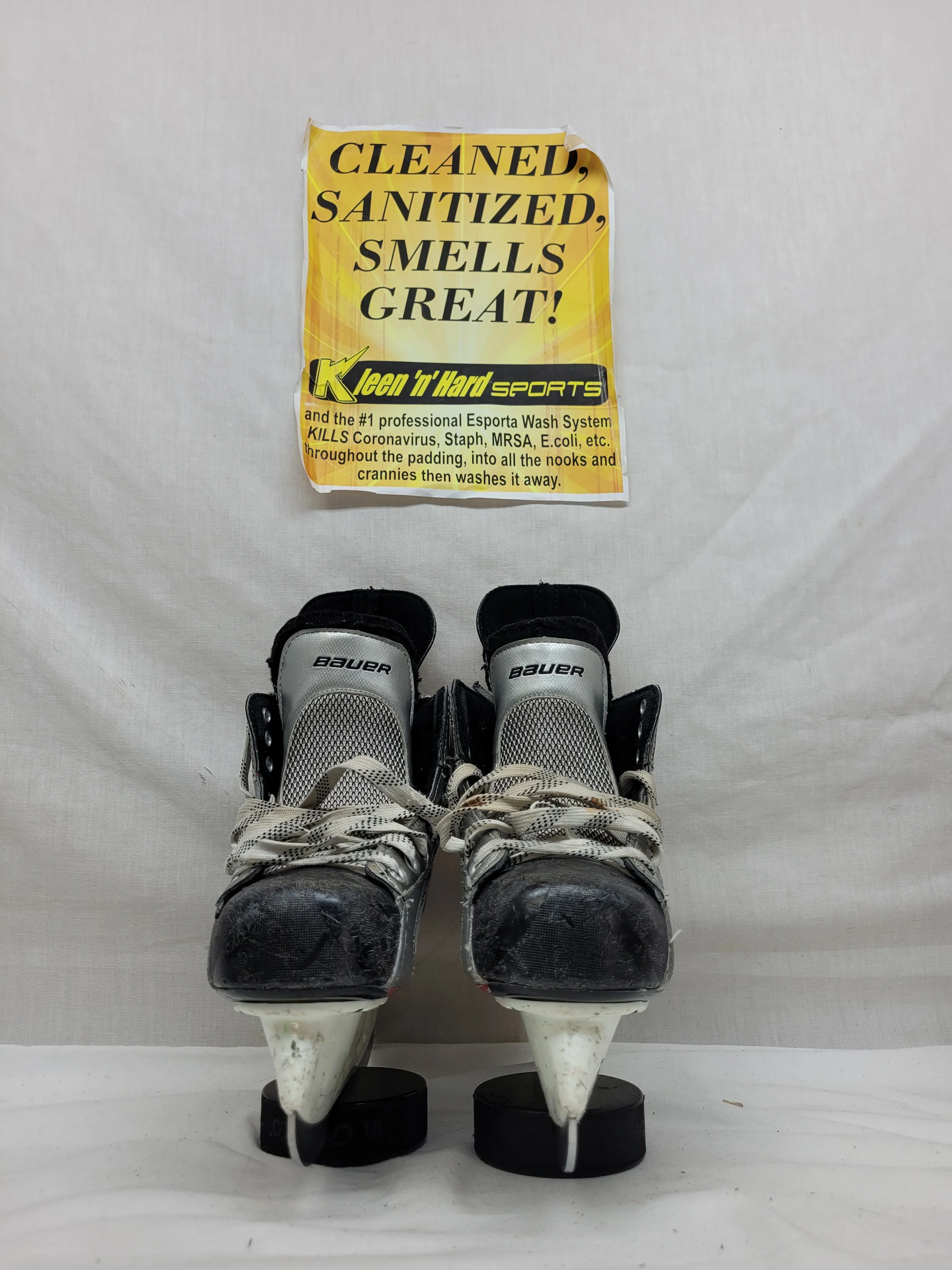 Used Bauer Vapor X:20 Size 2.5 D Ice Hockey Skates - Image 4