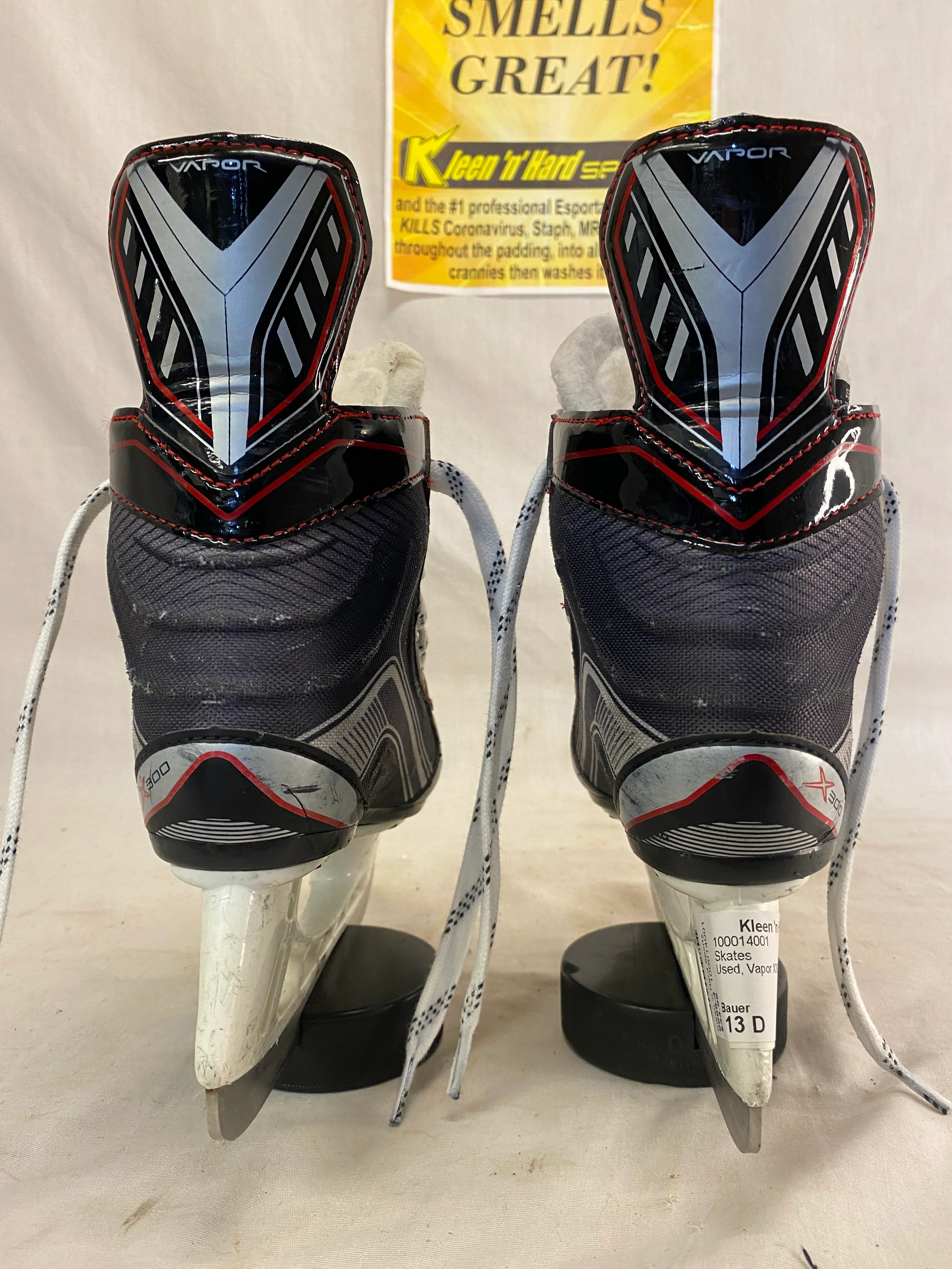 Used Bauer Vapor X300 Ice Hockey Size 13 D Skates - Image 6