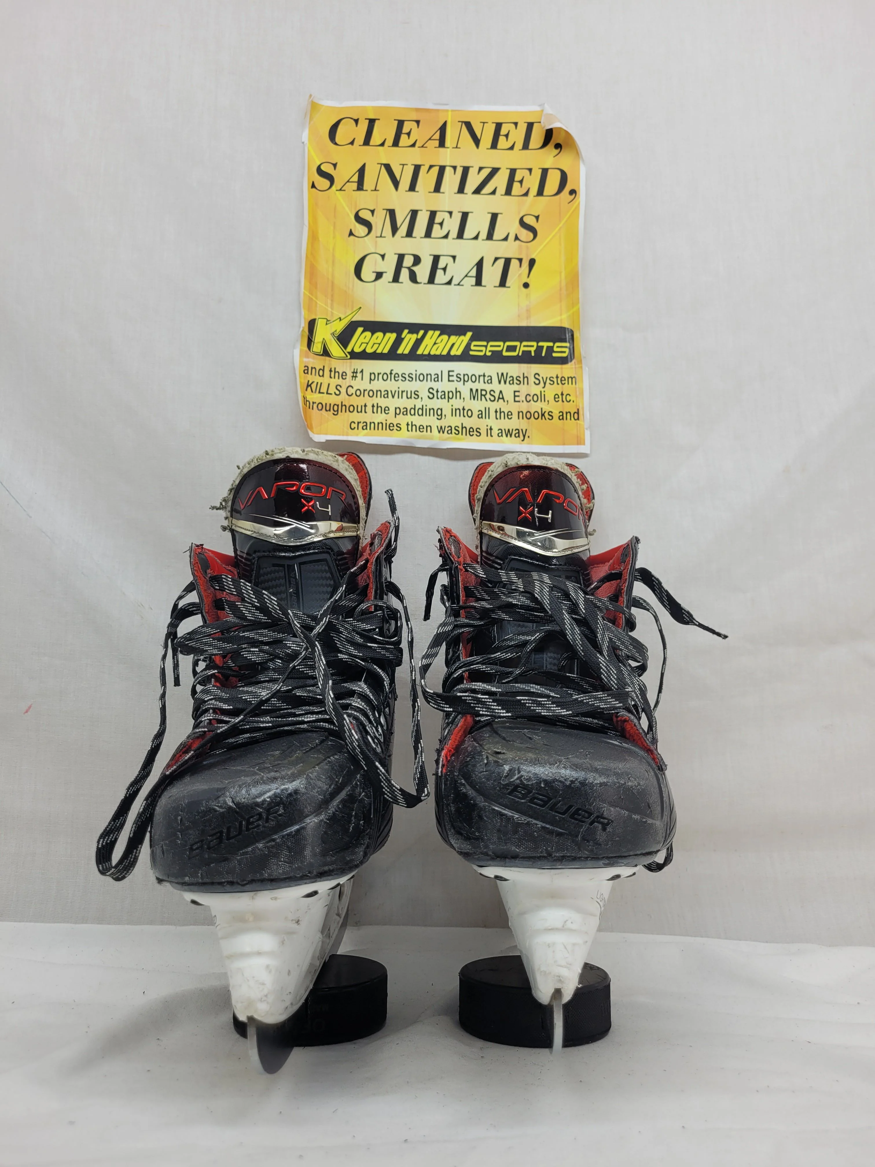 Used Bauer Vapor X4 Size 8 FIT 3 = EE Ice Hockey Skates - Image 5