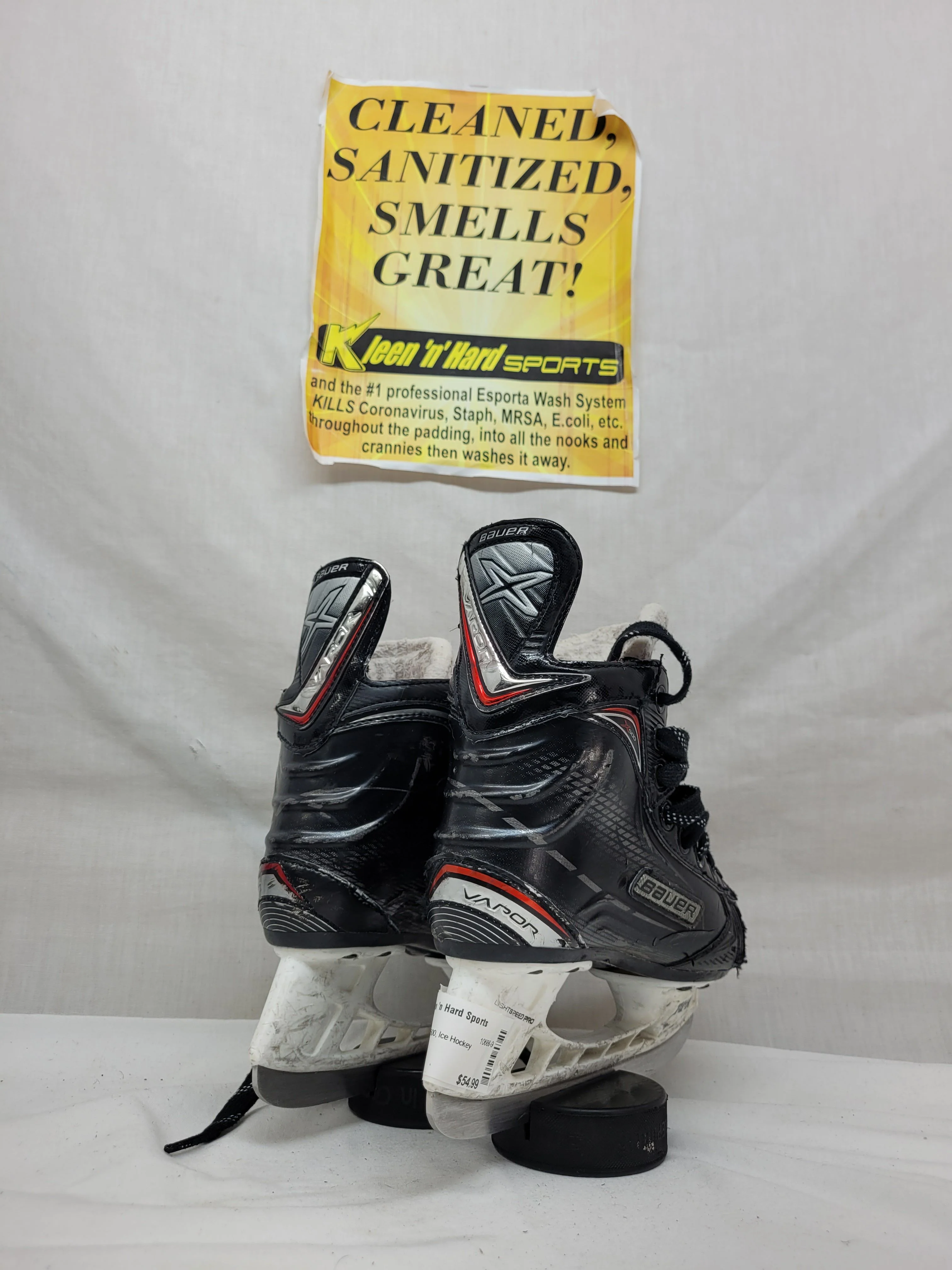Used Bauer Vapor X500 Size 13.5 D Ice Hockey Skates - Image 4