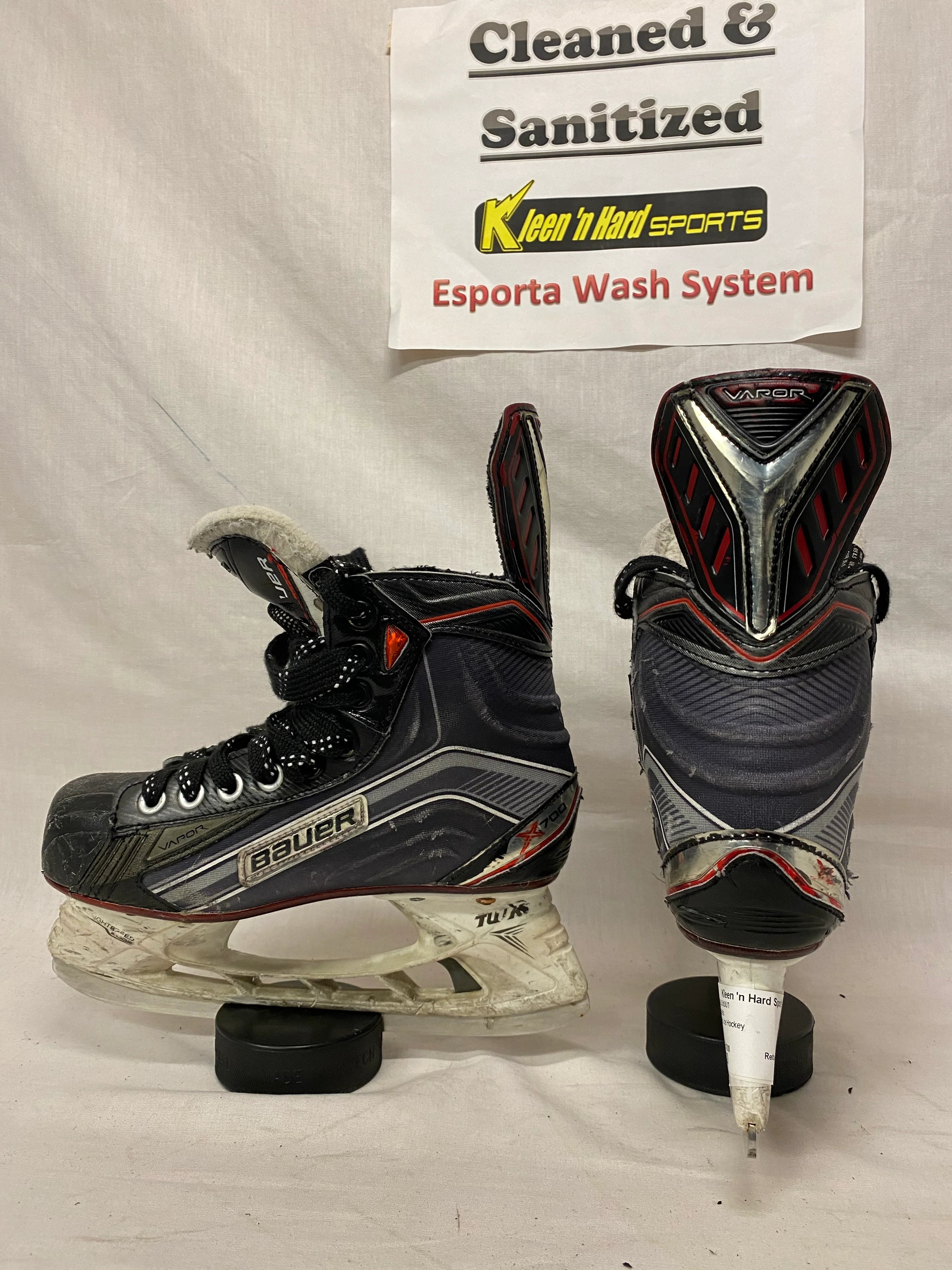 Used Bauer Vapor X700 Size 3.5 D Ice Hockey Skates - Image 5