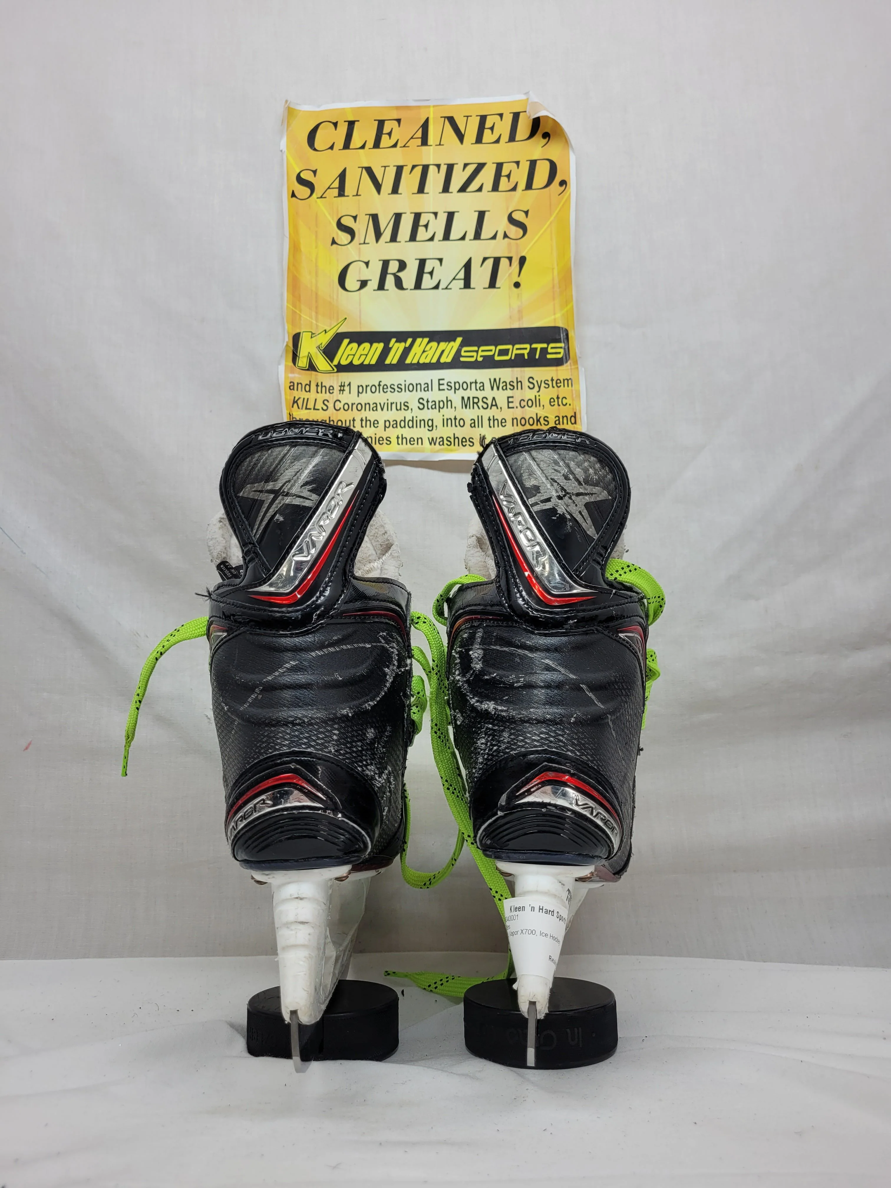 Used Bauer Vapor X700 Size 3 D Ice Hockey Skates - Image 3