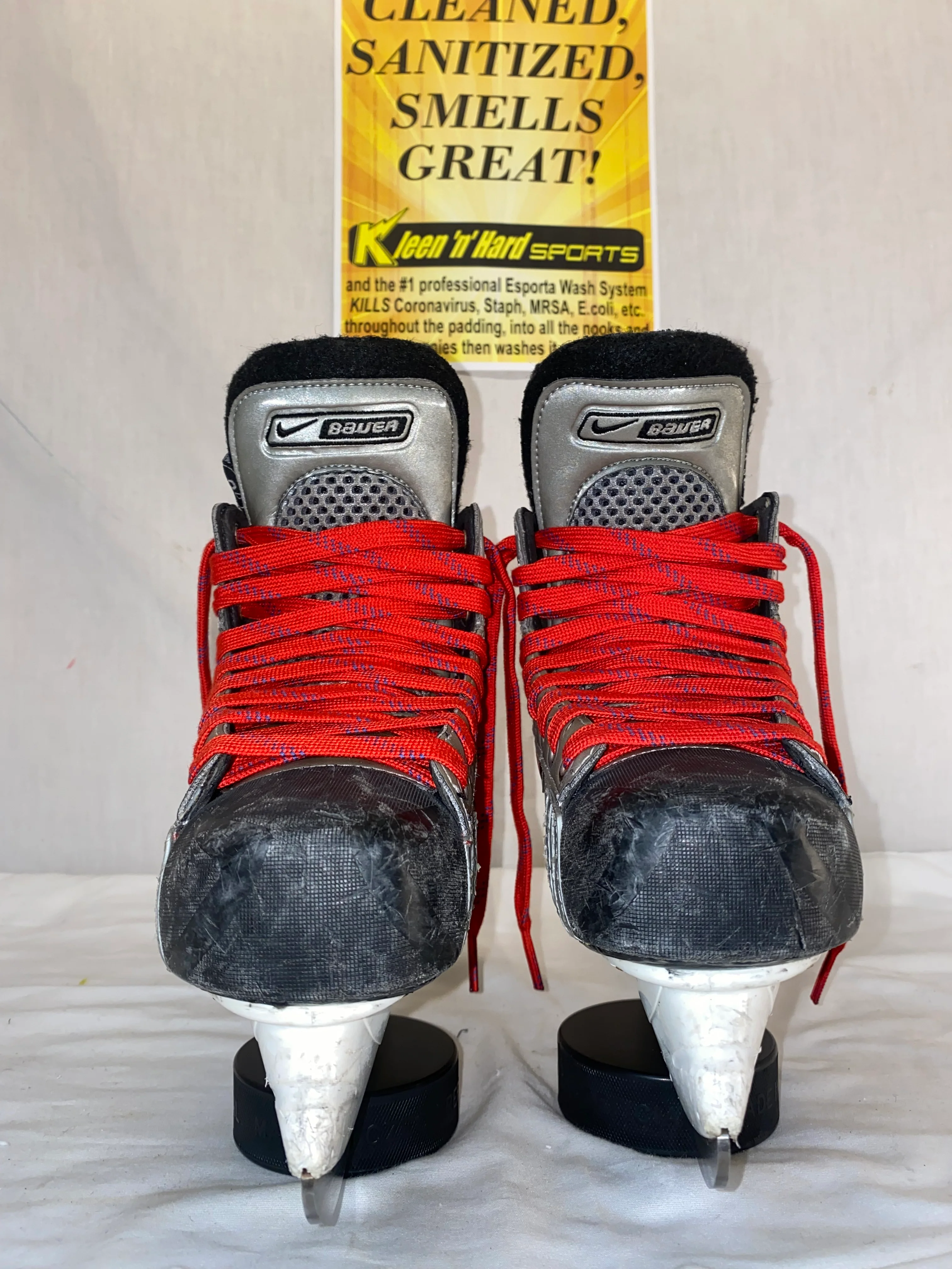 Used Nike Bauer Vapor XXXX Size 3 D Ice Hockey Skates - Image 7