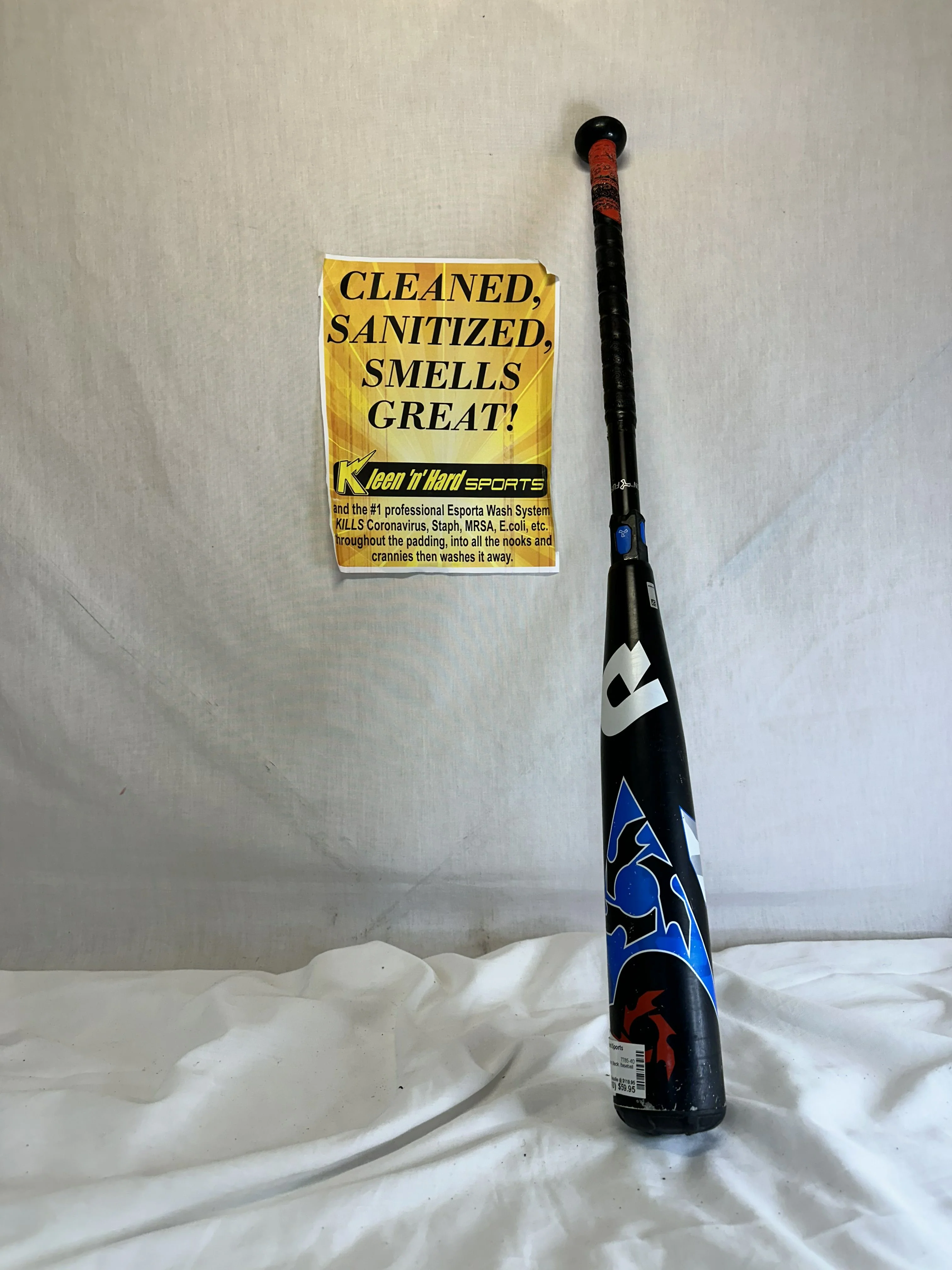 Used DeMarini voodoo L - W 31" - 21 oz (-10) Aluminum Black Baseball Bat - Image 4