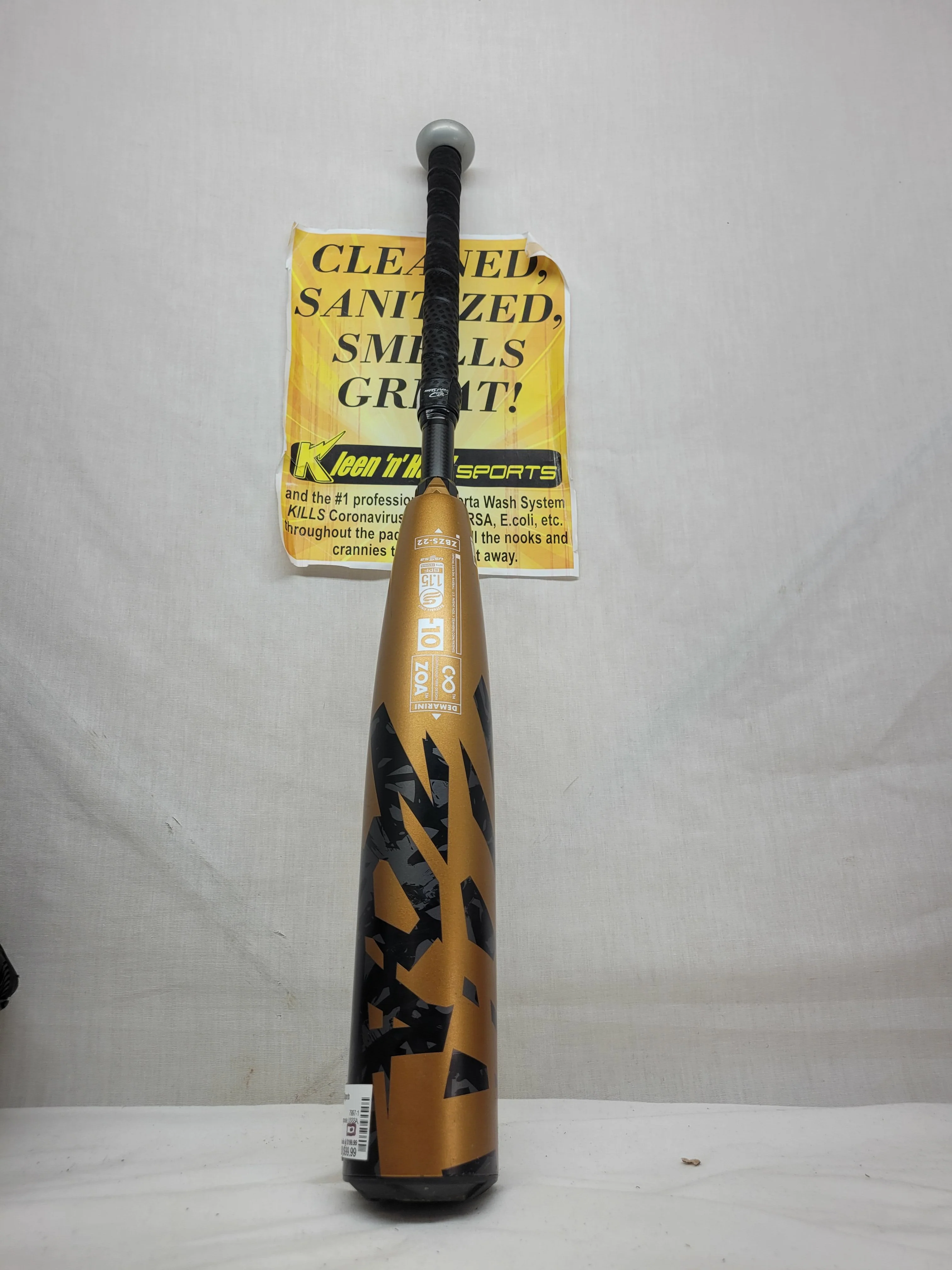 Used DeMarini ZOA ZBZS-22 Bat Length-Wgt 28" - 18 oz. (-10) Composite USSSA Bat - Image 2