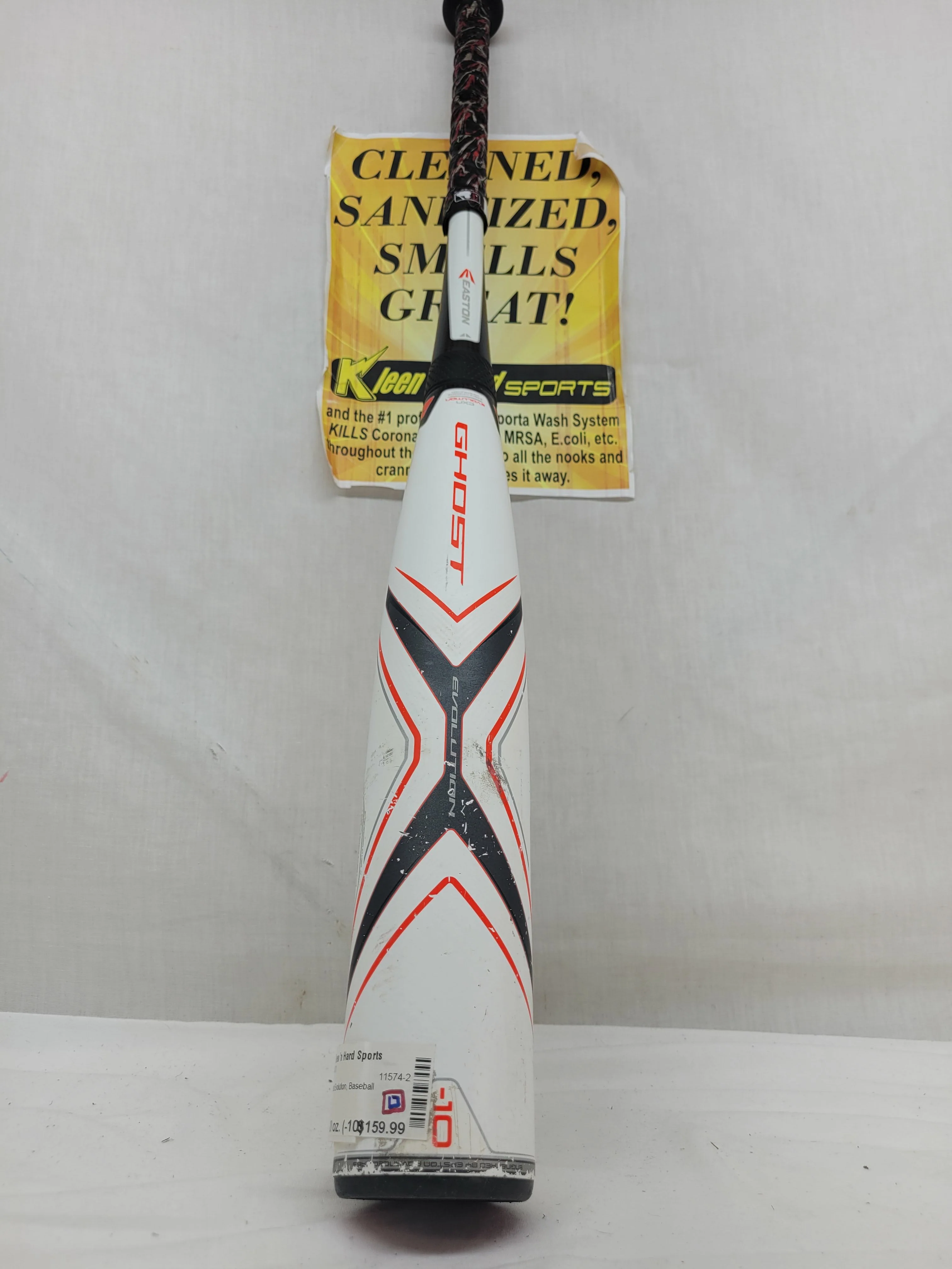 Used Easton Ghost Evolution Bat Length-Wgt 30" - 20 oz. (-10) Baseball Bat - Image 3