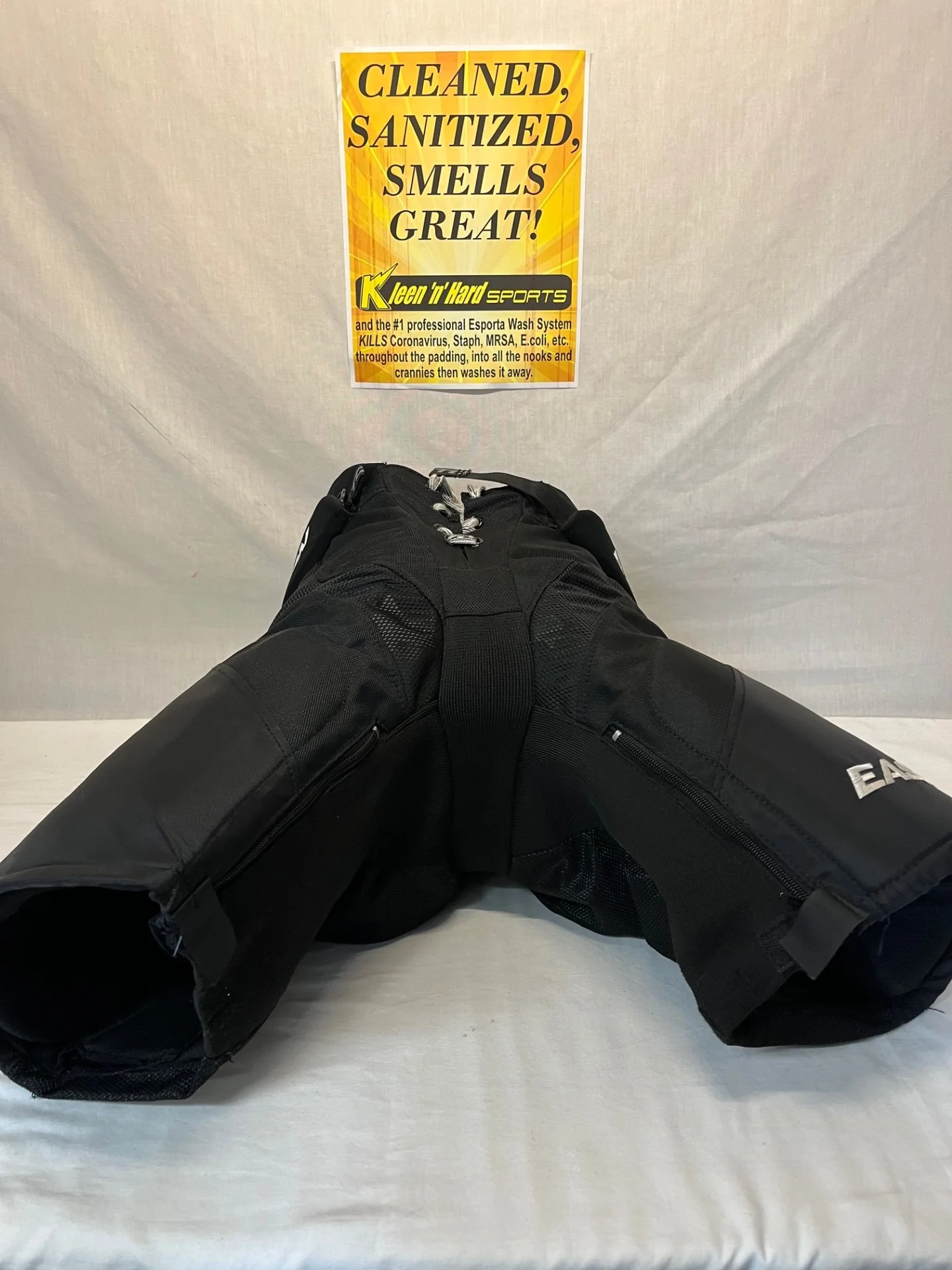 Used Easton Stealth C 7.0 Size Jr M Black Ice Hockey Pants - Image 4