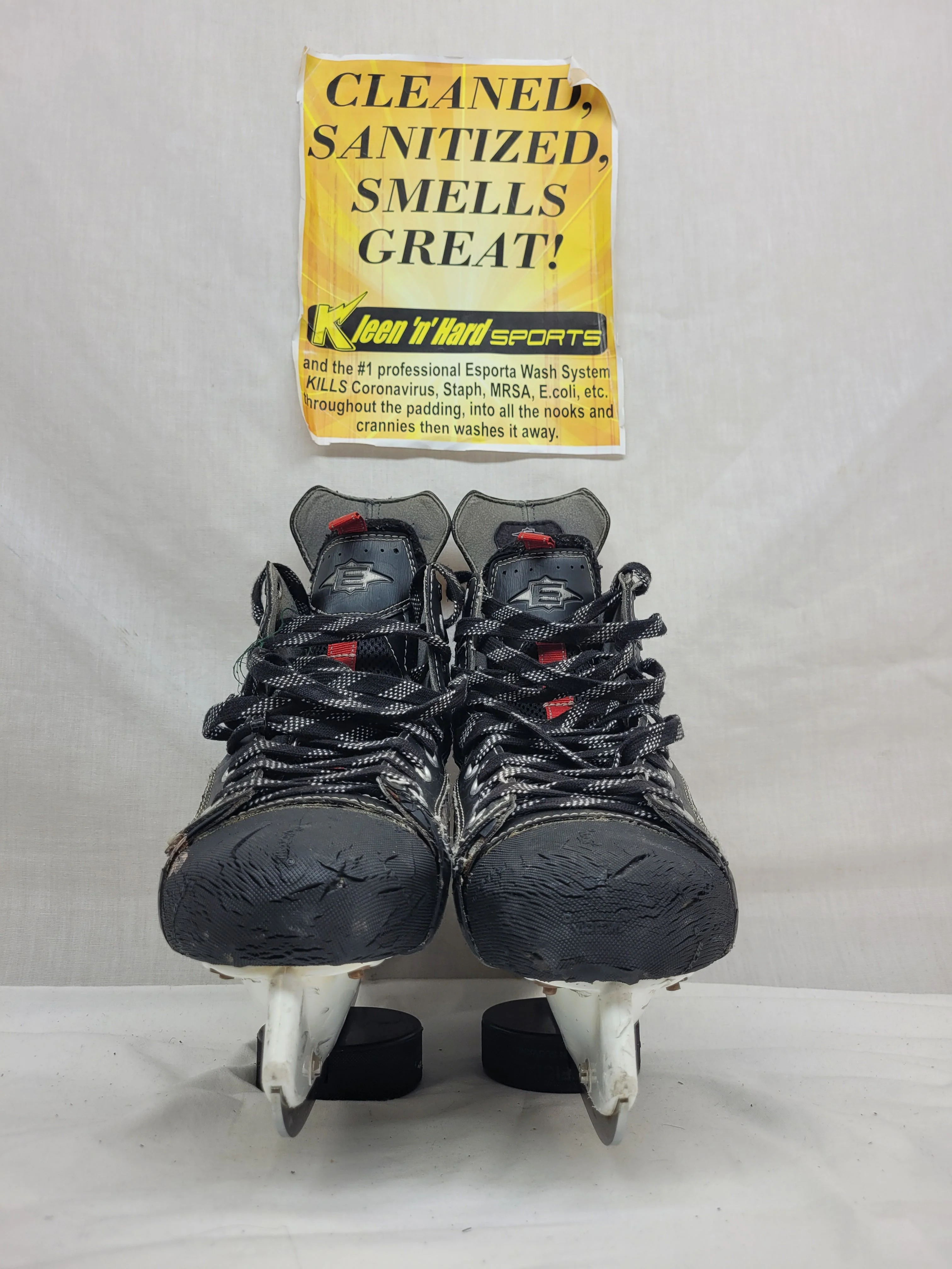 Used Easton Stealth iNTS Size 9.5 Ice Hockey Skates - Image 5