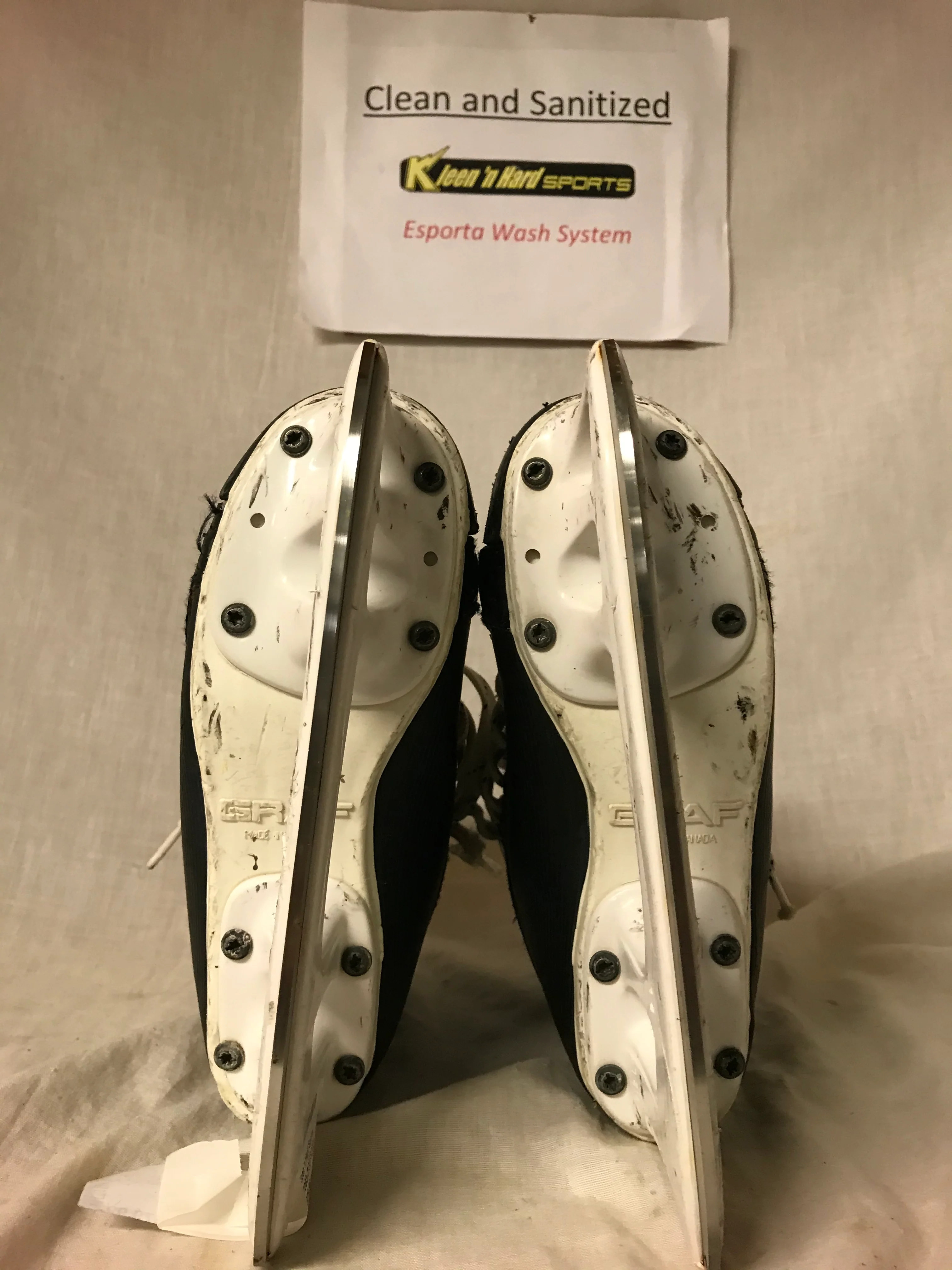 Used Graf supra 705 Size 3 Hockey Skates - Image 5