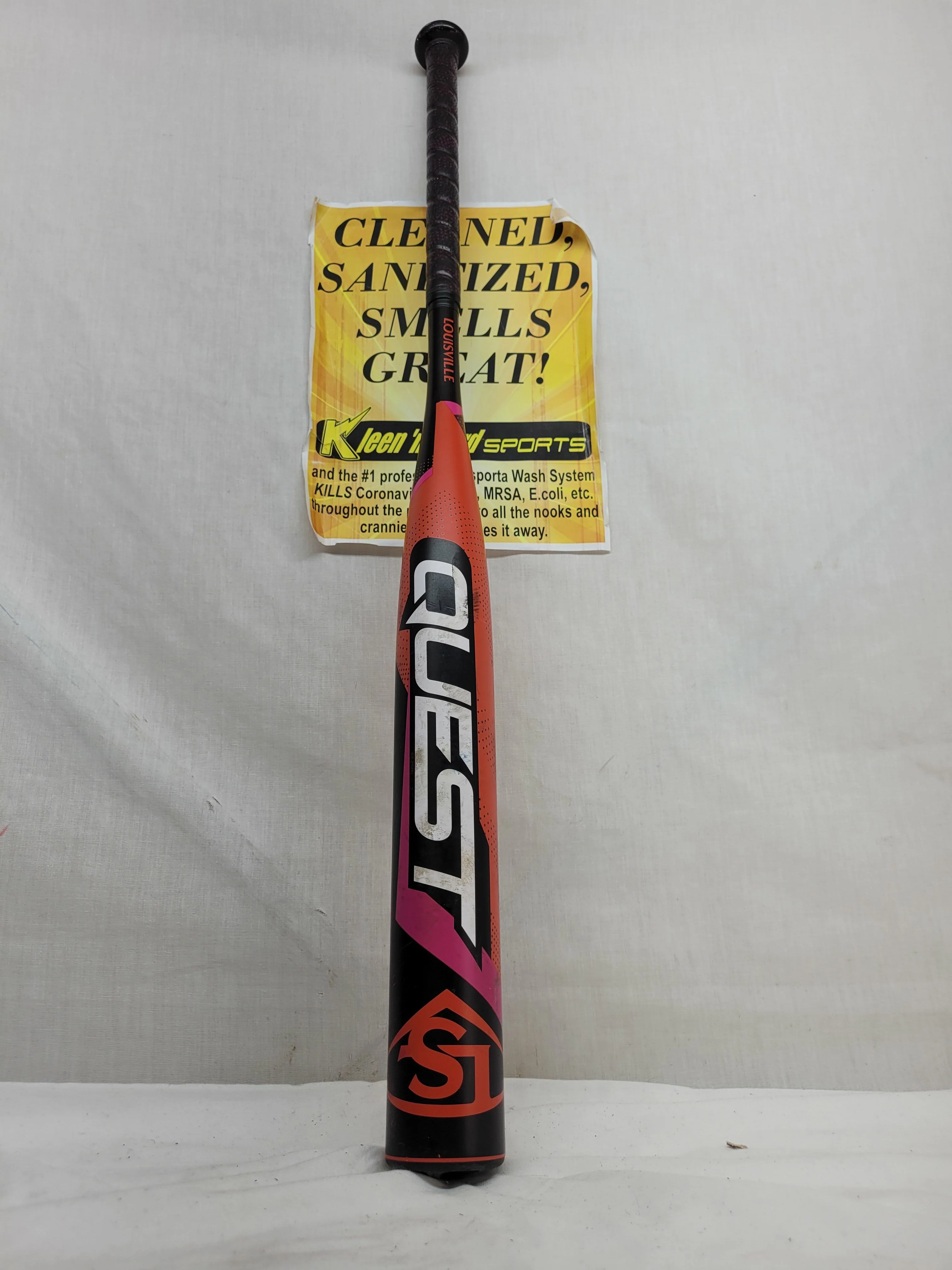 Used Louisville Bat Length-Wgt 31" - 19 oz. (-12) Alloy USSSA Orange Bat
