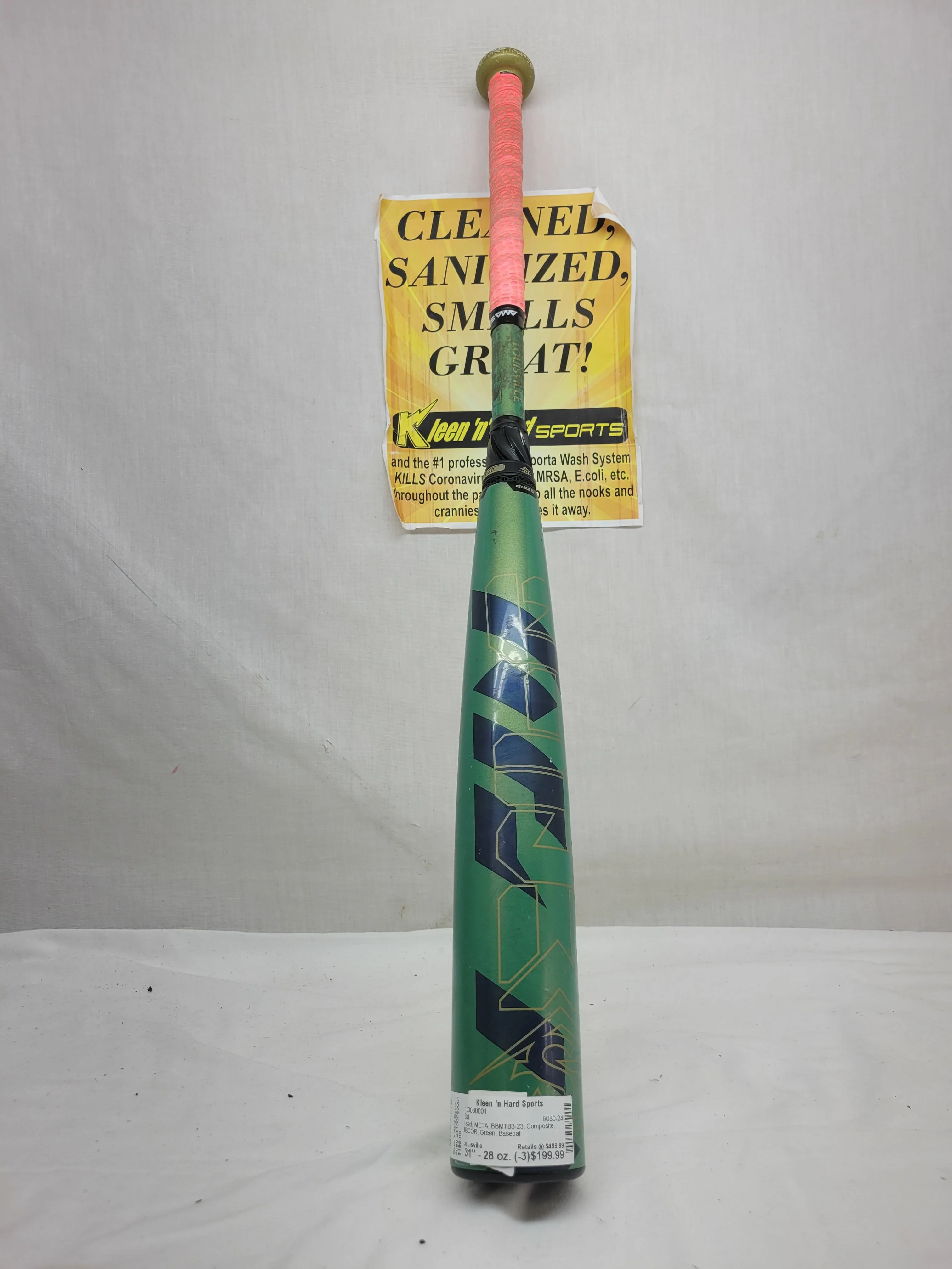 Used Louisville META BBMTB3-23 Bat Length-Wgt 31" - 28 oz. (-3) Composite Bat