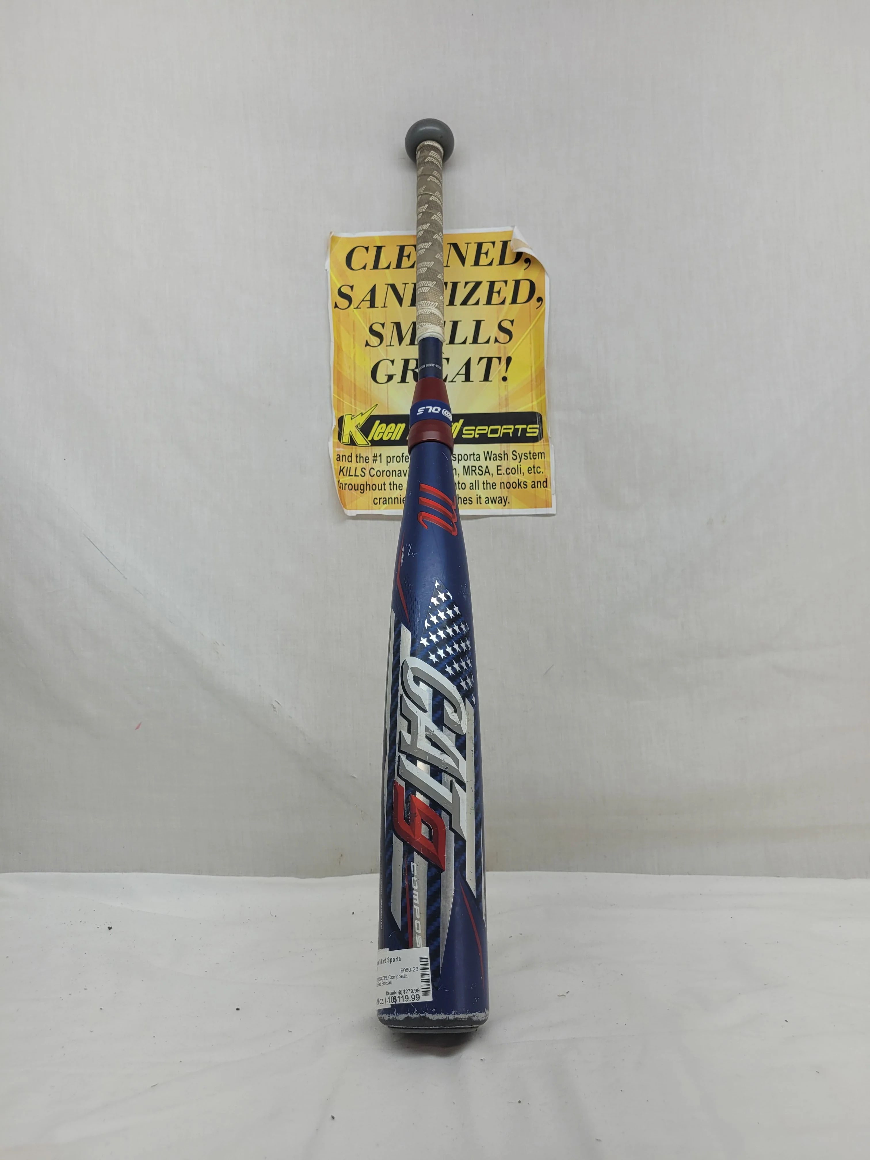 Used Marucci CAT 9 MSBCCP9 Bat Length-Wgt 30" - 20 oz. (-10) Composite USSSA Bat - Image 2