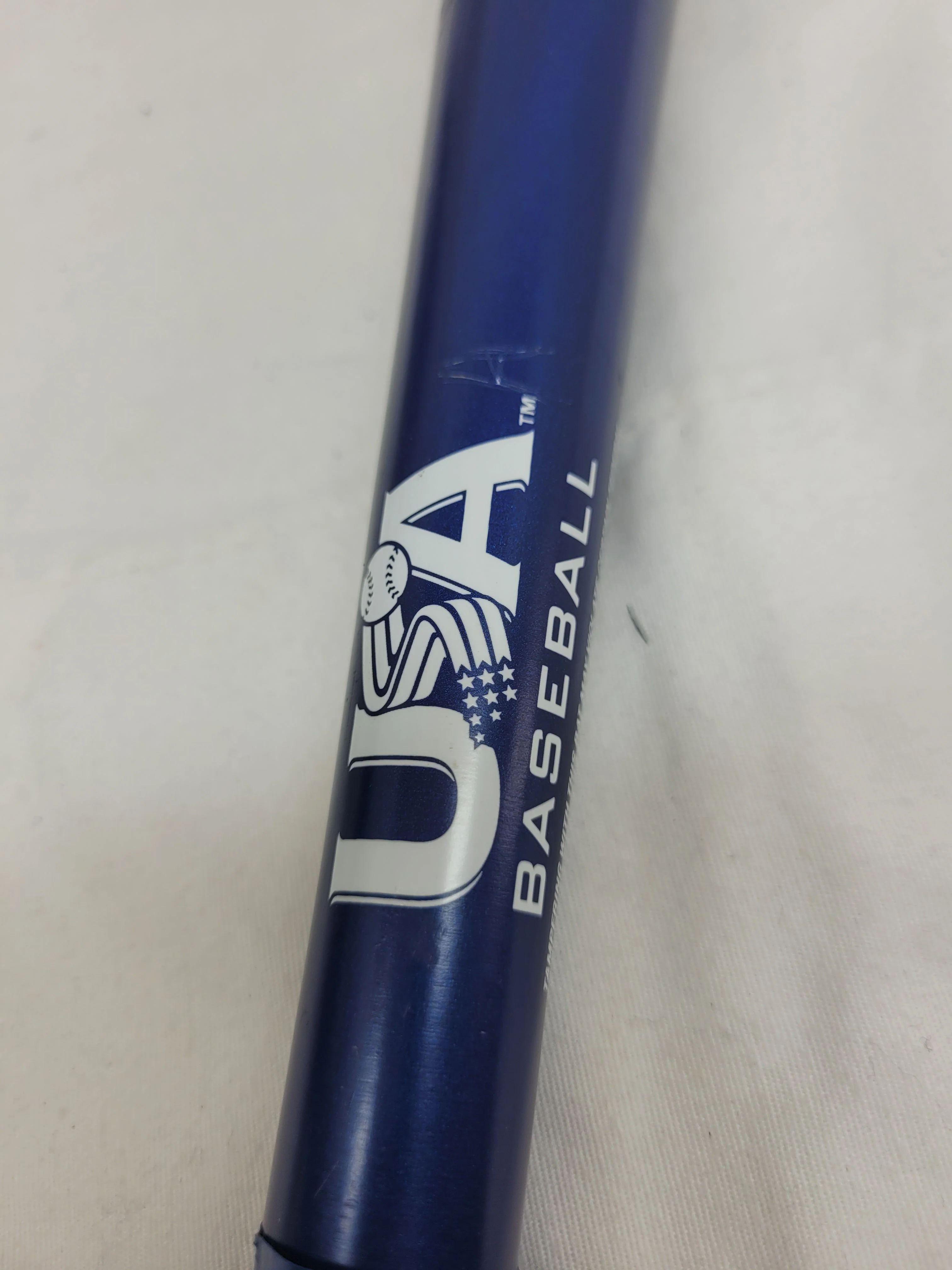 Used Rawlings RX9 Bat Length-Wgt 29" - 20 oz. (-9) Alloy USA Blue Baseball Bat - Image 2