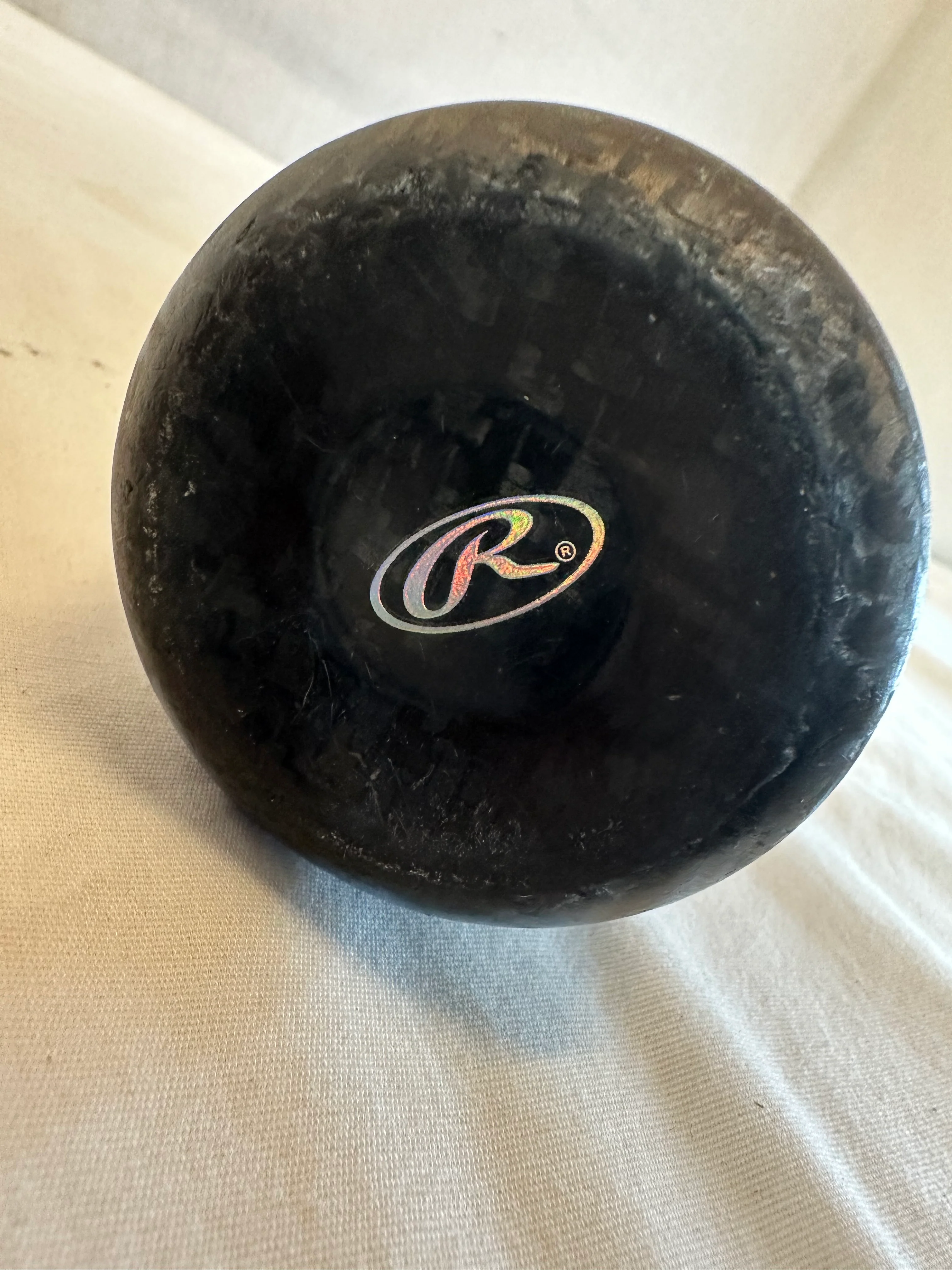 Used Rawlings Velo L - W 30" - 20 oz. (-10) Hybrid USA Grey Baseball Bat - Image 7