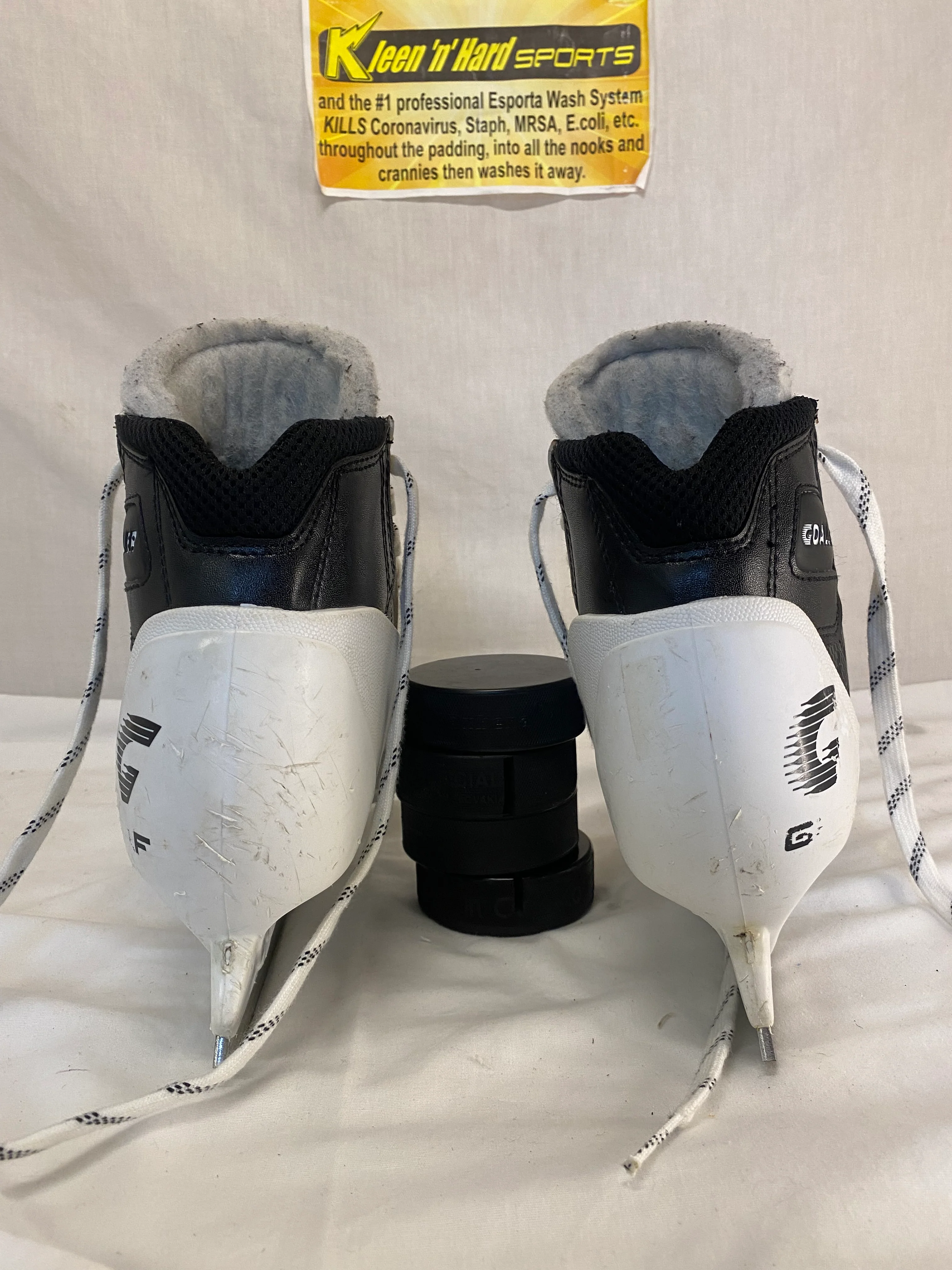 Used Graf Goaler Size 5 D Ice Hockey Goalie Skates - Image 5